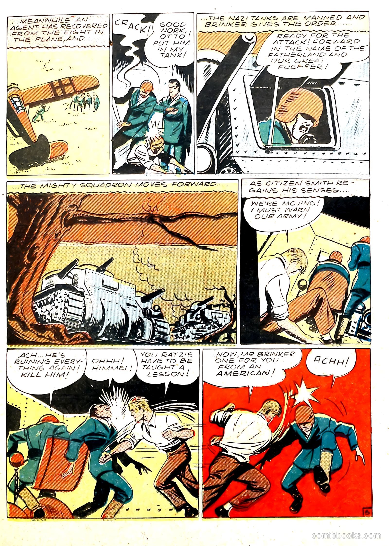 U.S. Border Patrol Comics #5 (1944) — page 25 of 36