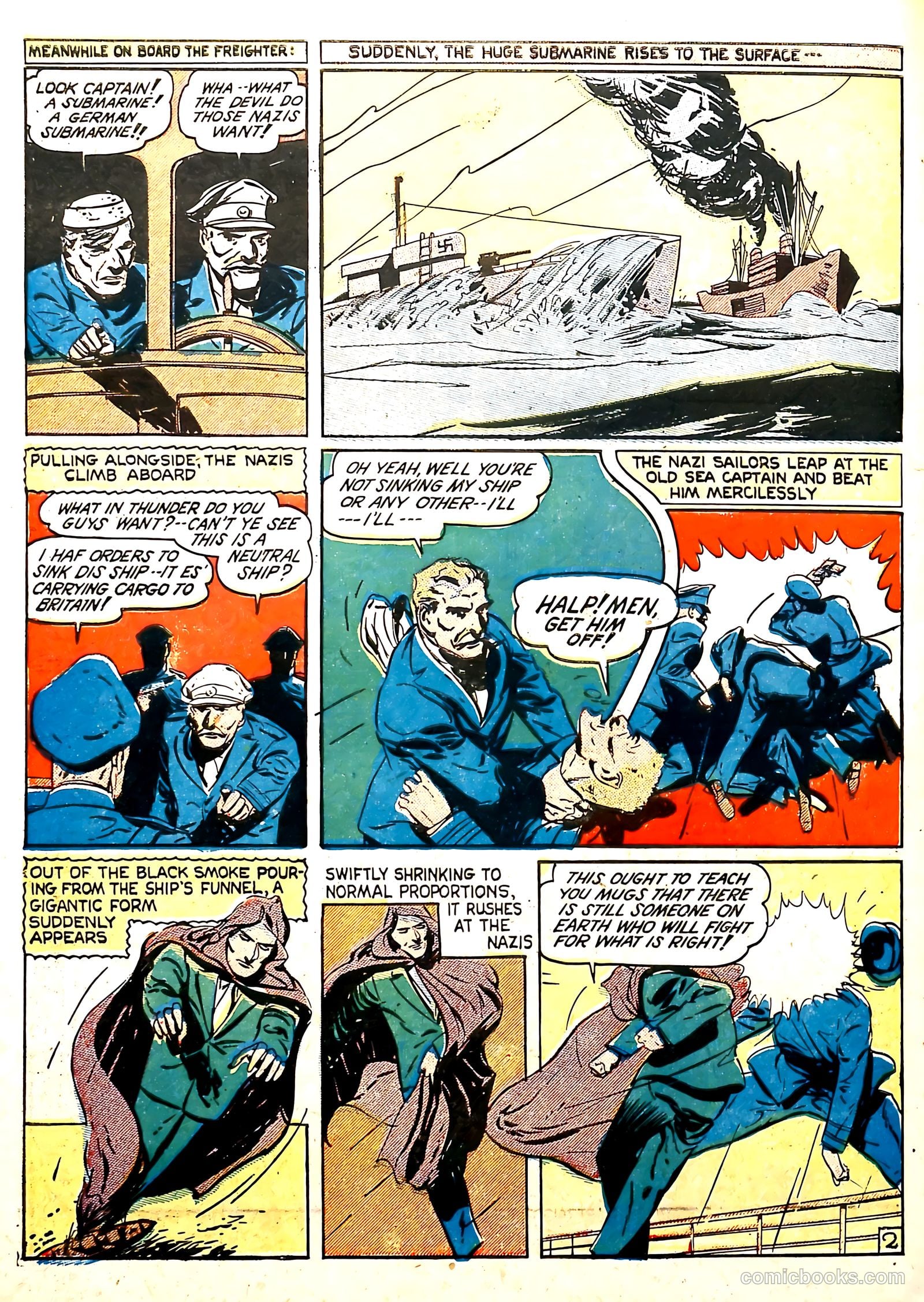 U.S. Border Patrol Comics #5 (1944) — page 30 of 36