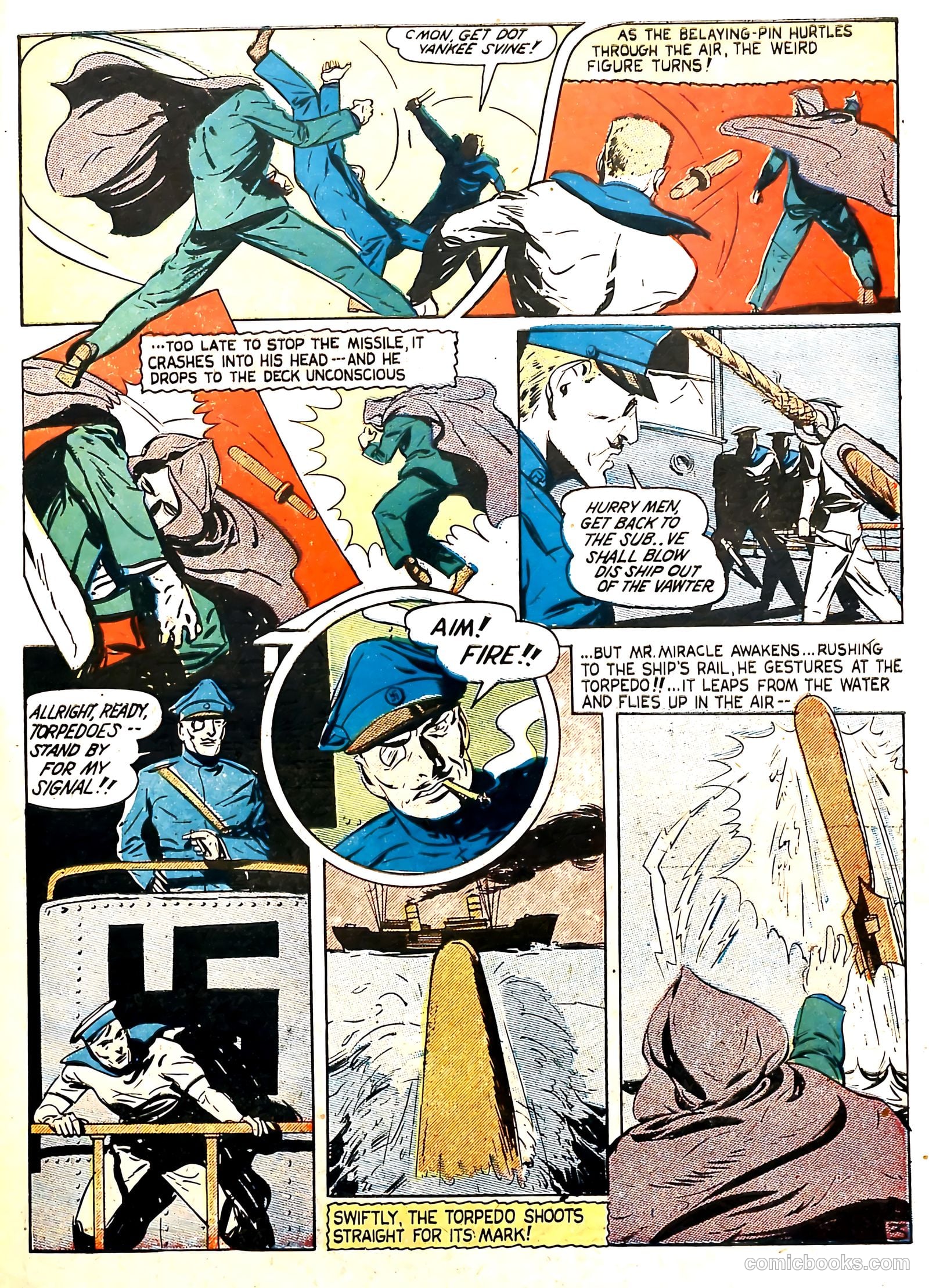 U.S. Border Patrol Comics #5 (1944) — page 31 of 36