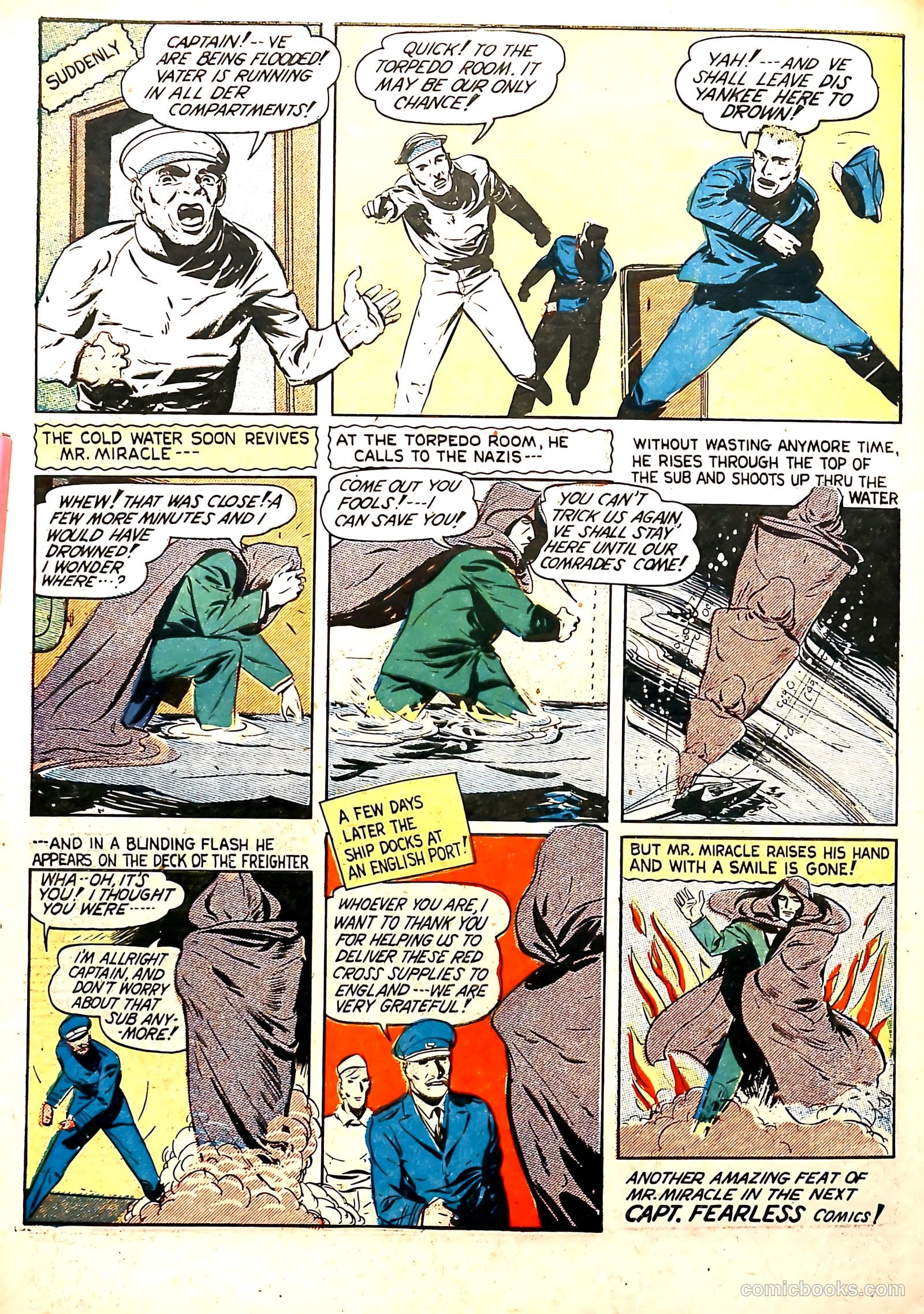 U.S. Border Patrol Comics #5 (1944) — page 34 of 36