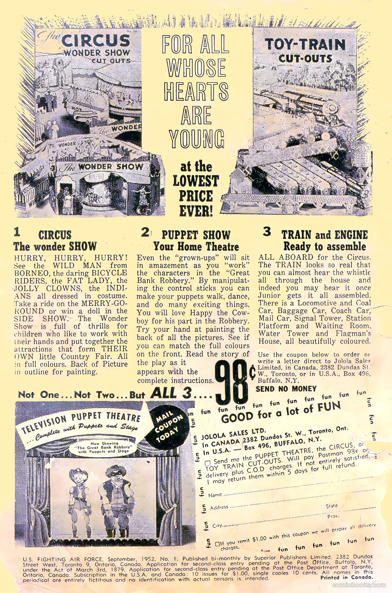 U.S. Fighting Air Force #1 (1952) — page 2