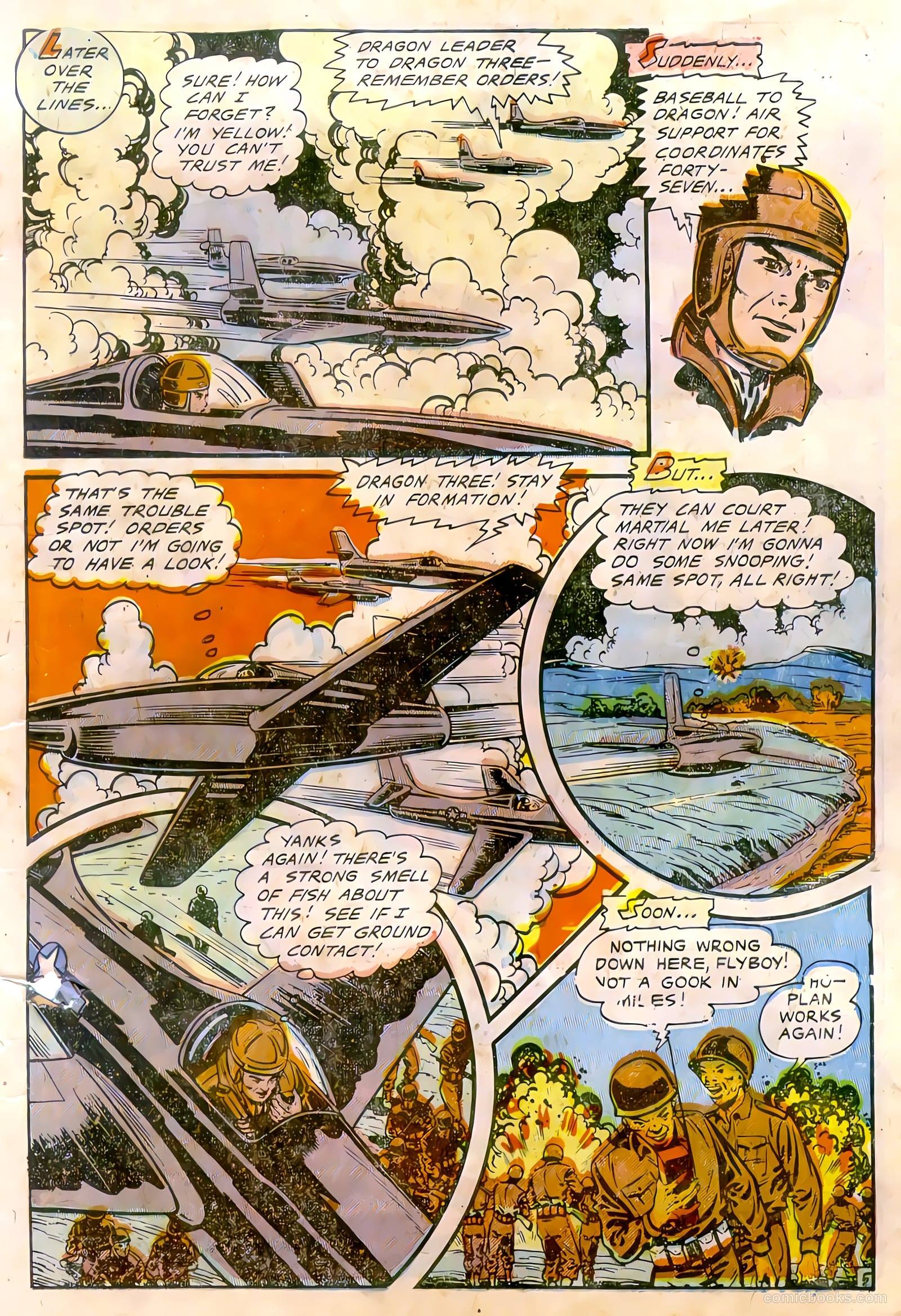 U.S. Fighting Air Force #1 (1952) — page 7