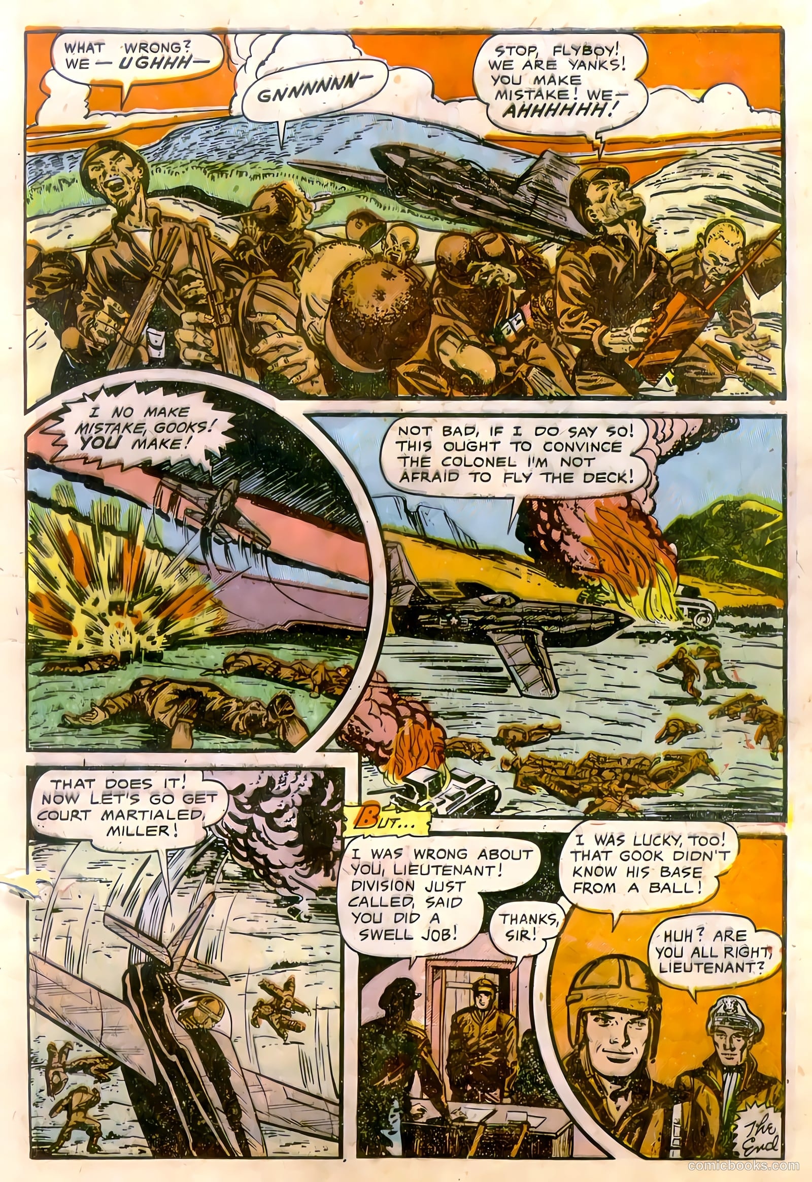 U.S. Fighting Air Force #1 (1952) — page 9