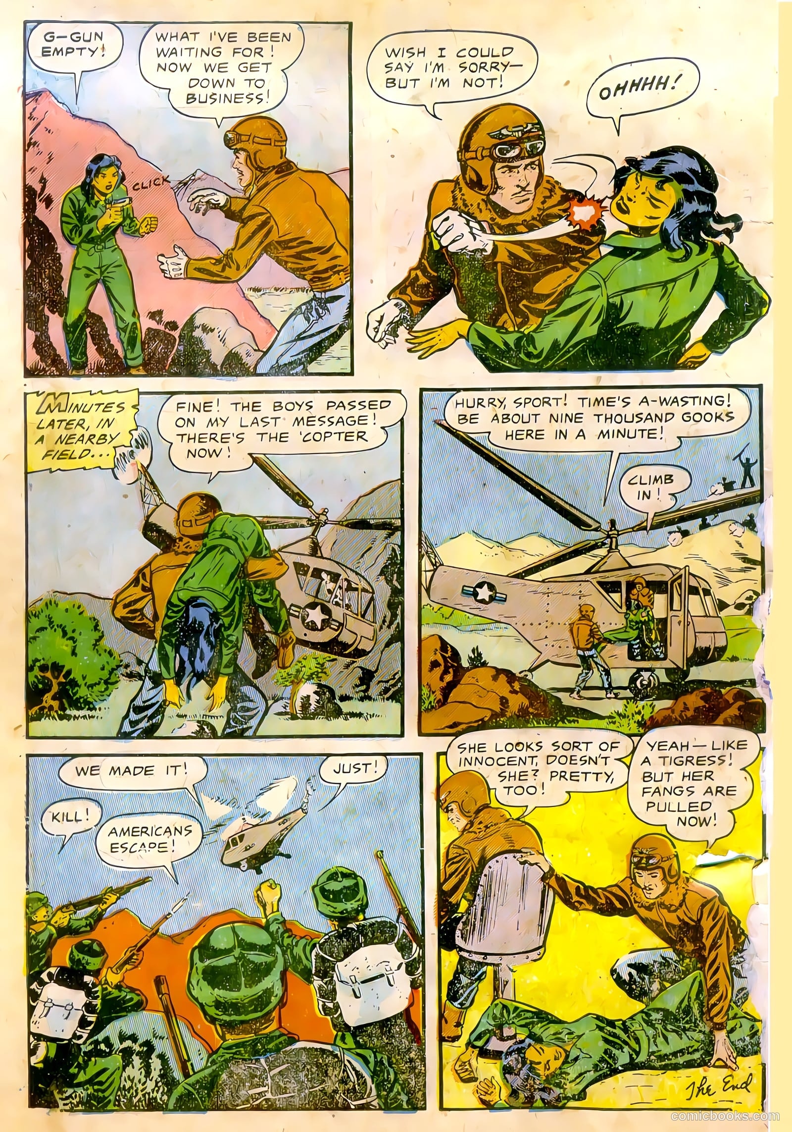 U.S. Fighting Air Force #1 (1952) — page 34