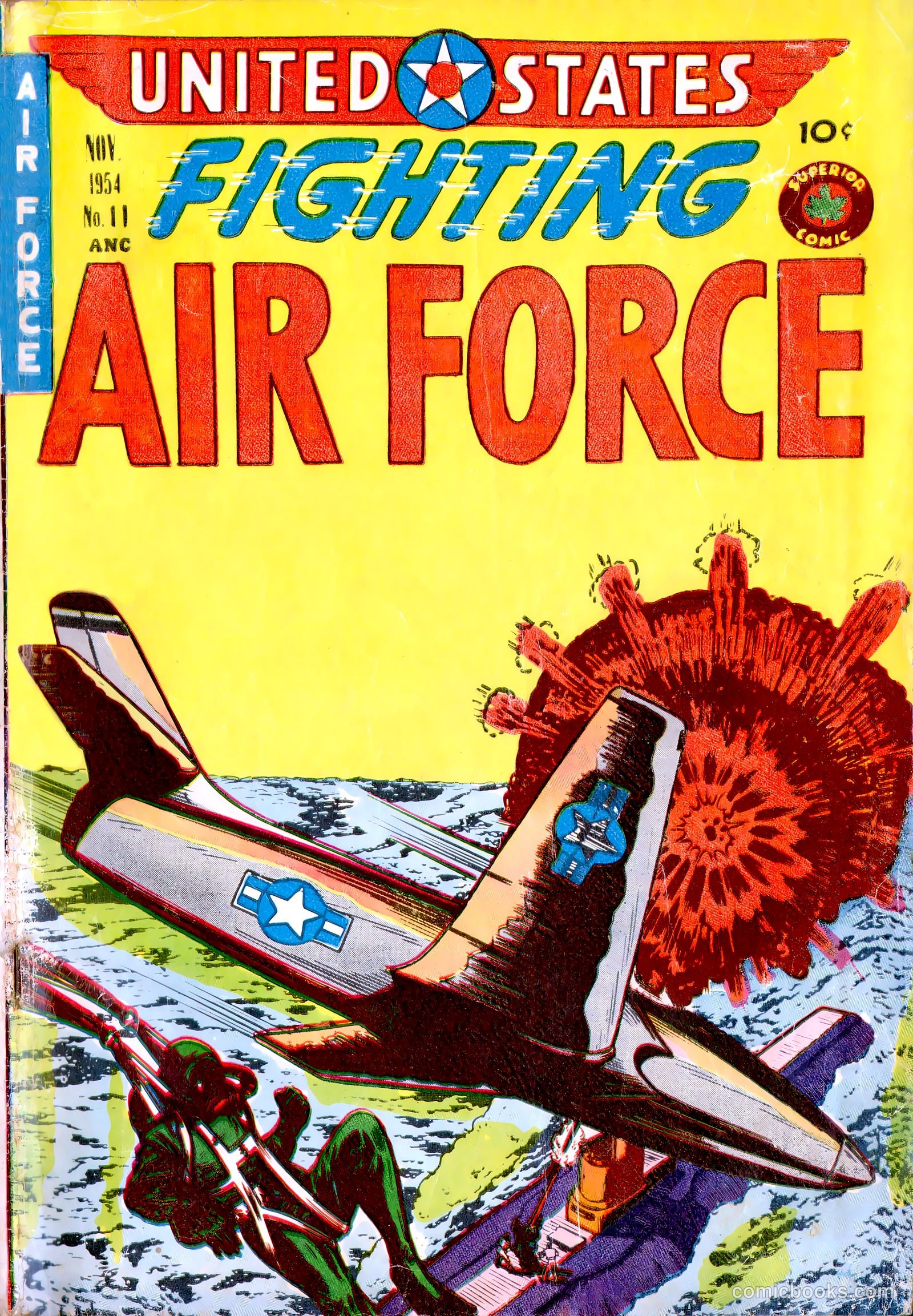 U.S. Fighting Air Force #11 cover