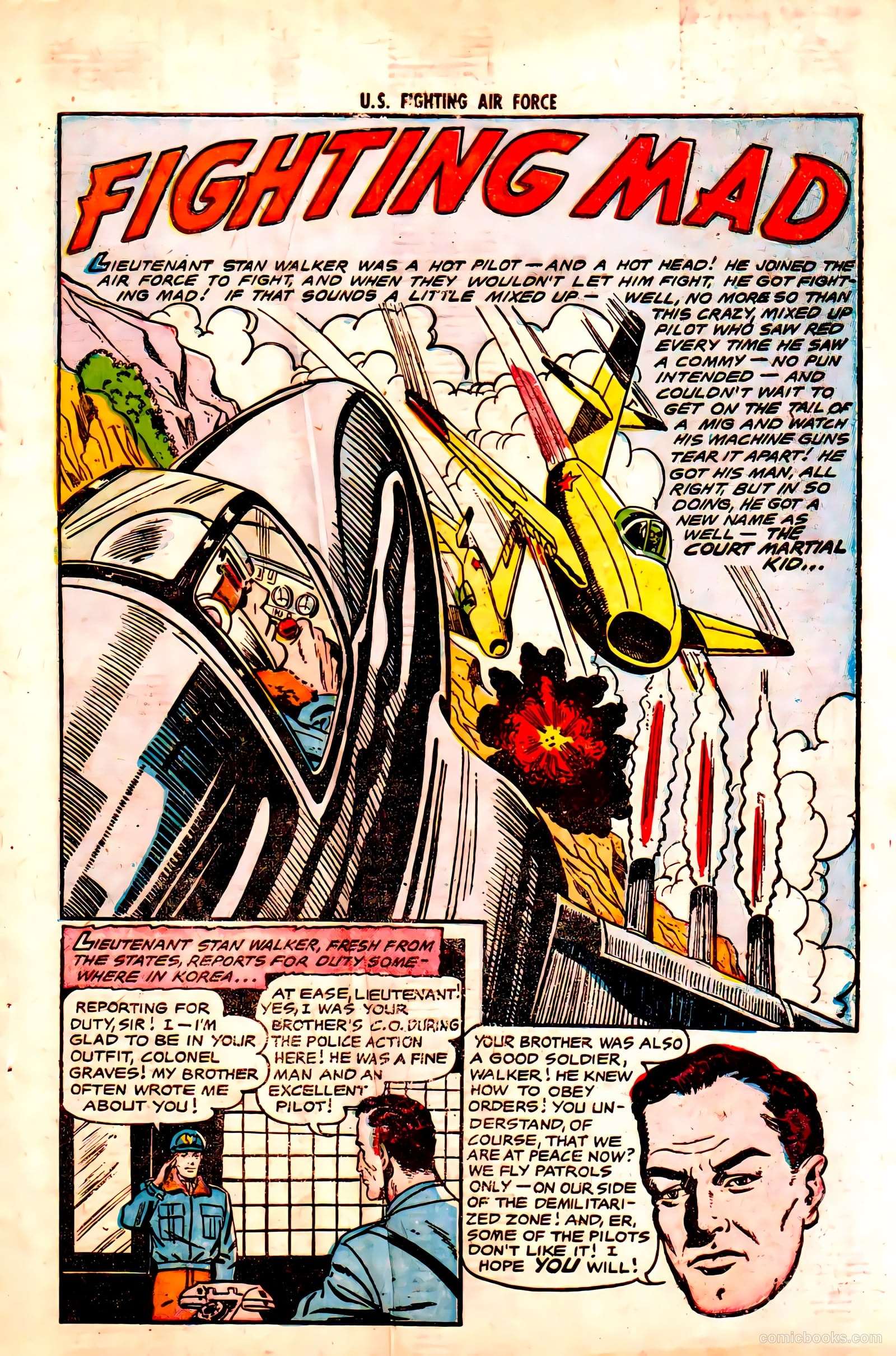 U.S. Fighting Air Force #16 (1955) — page 3