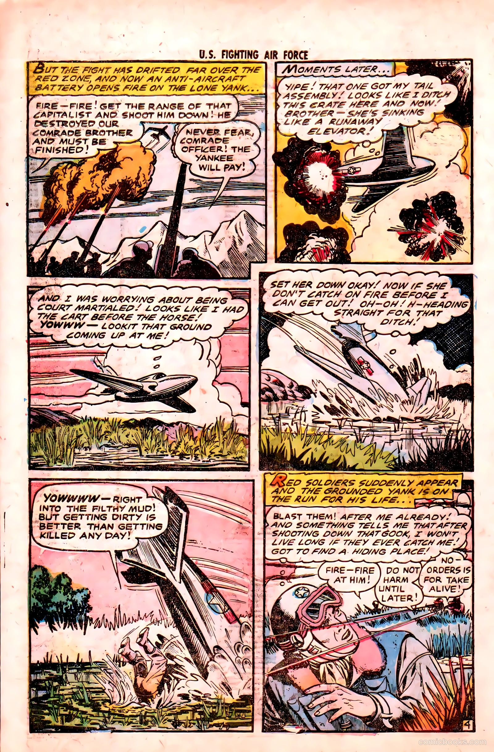 U.S. Fighting Air Force #16 (1955) — page 6