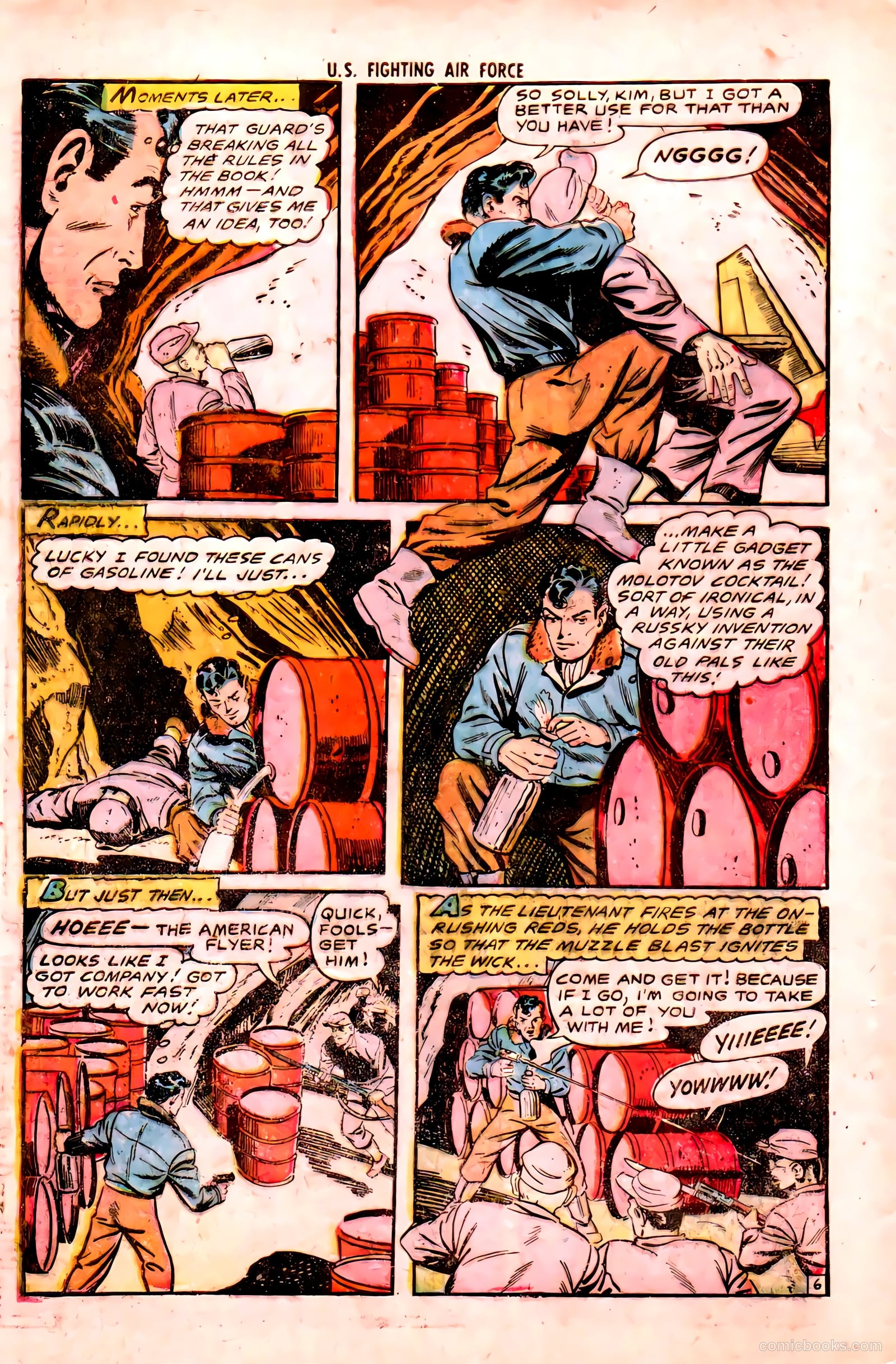 U.S. Fighting Air Force #16 (1955) — page 8