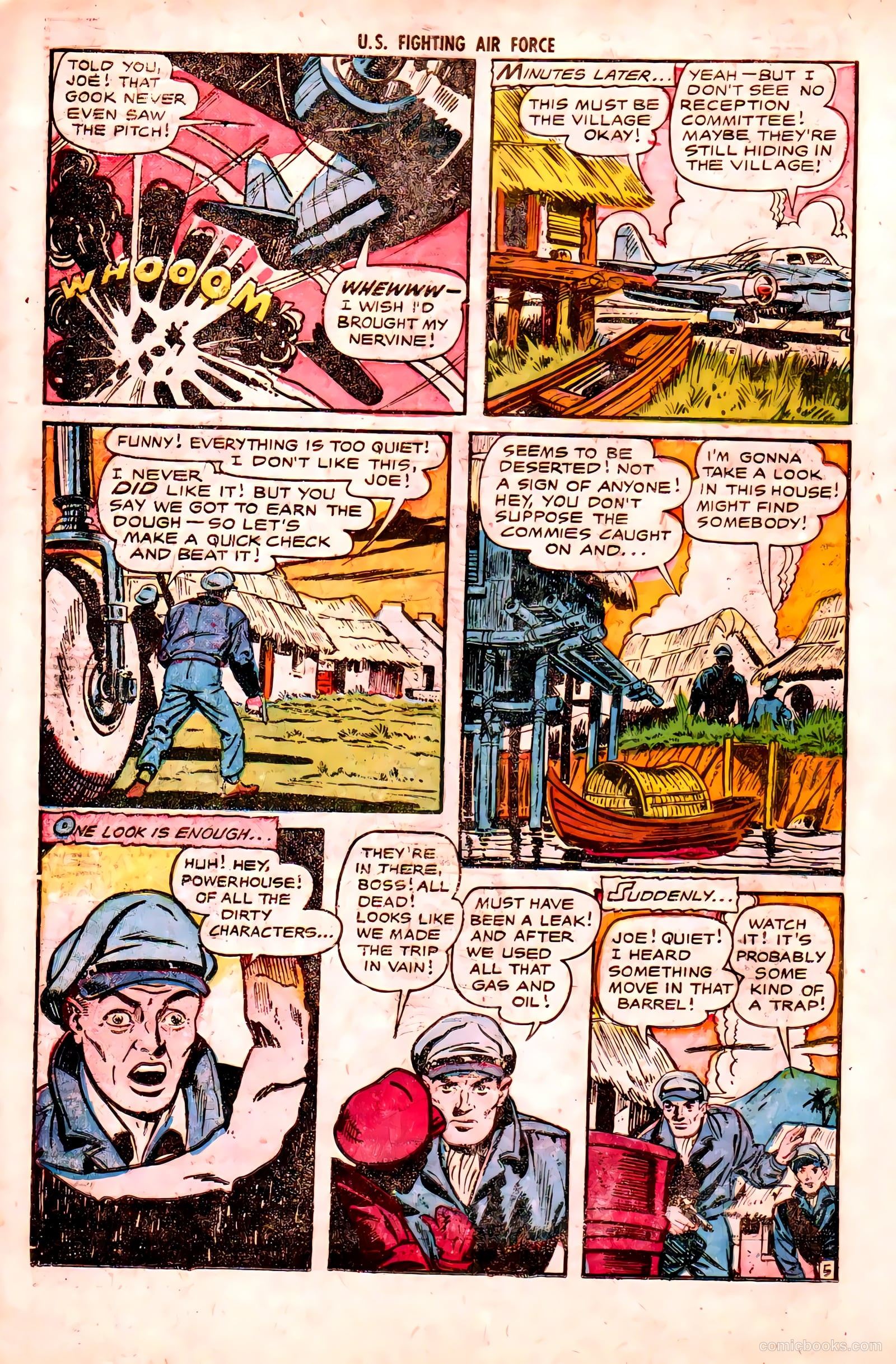 U.S. Fighting Air Force #16 (1955) — page 14