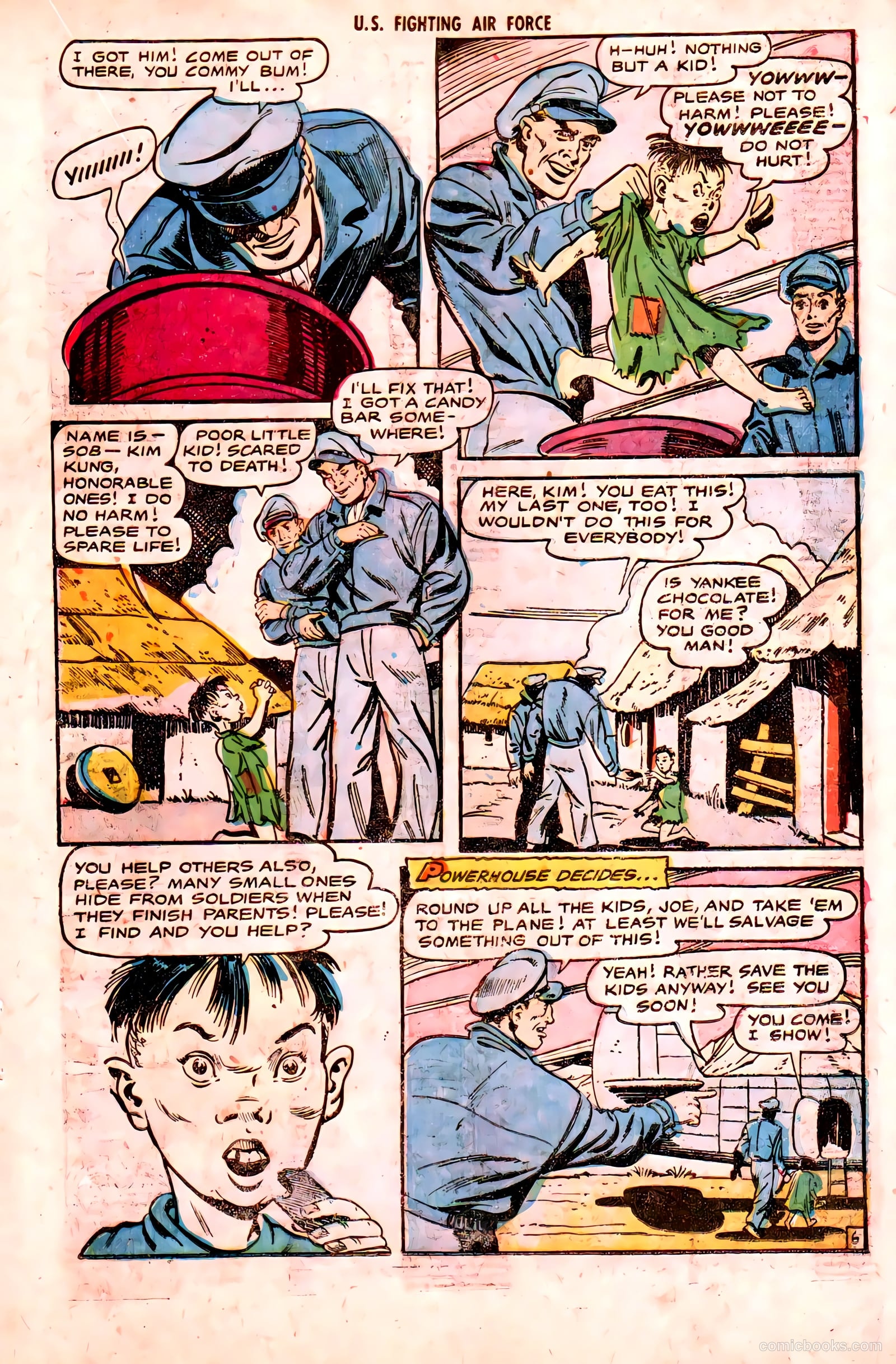 U.S. Fighting Air Force #16 (1955) — page 15