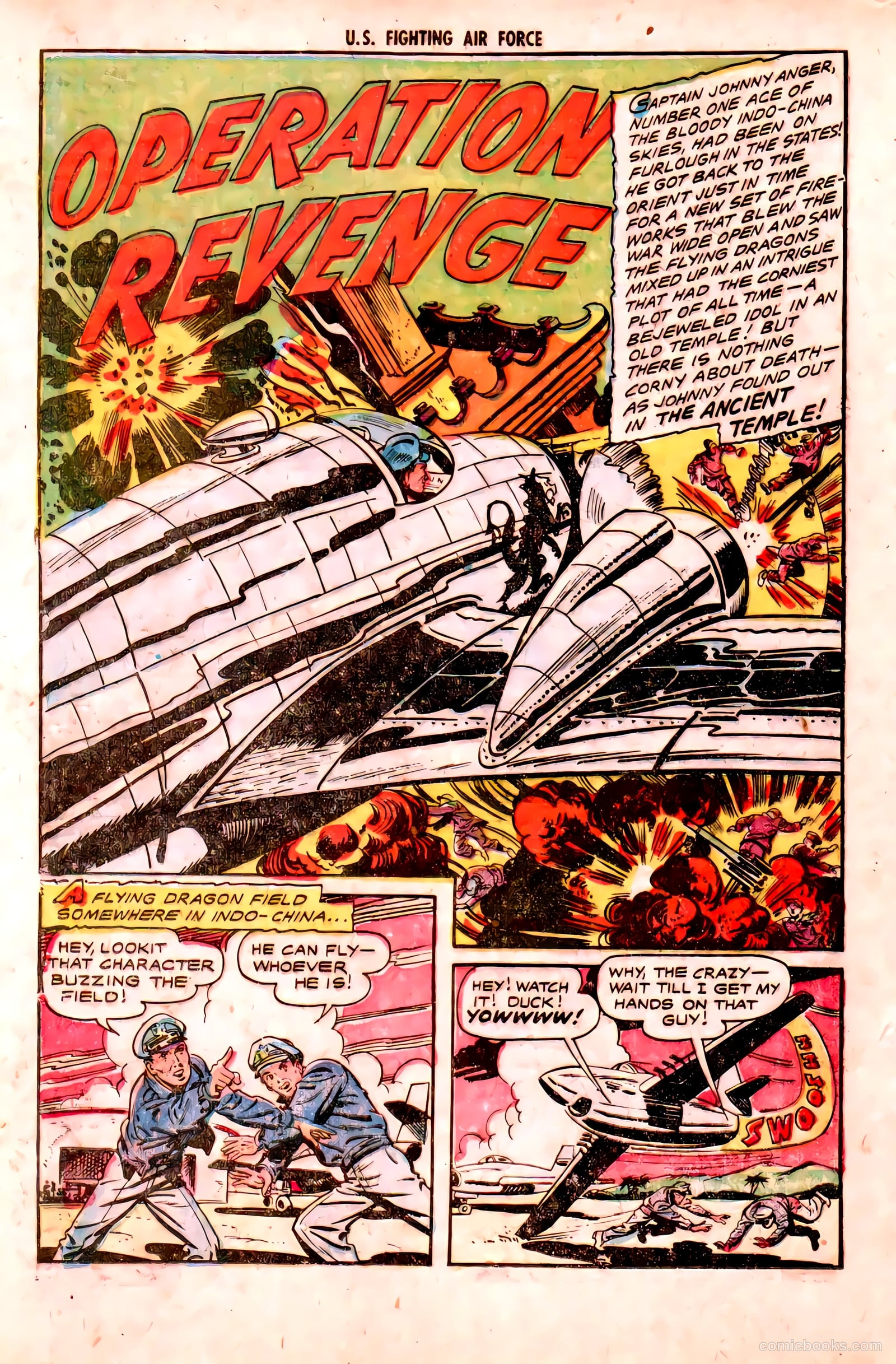 U.S. Fighting Air Force #16 (1955) — page 20