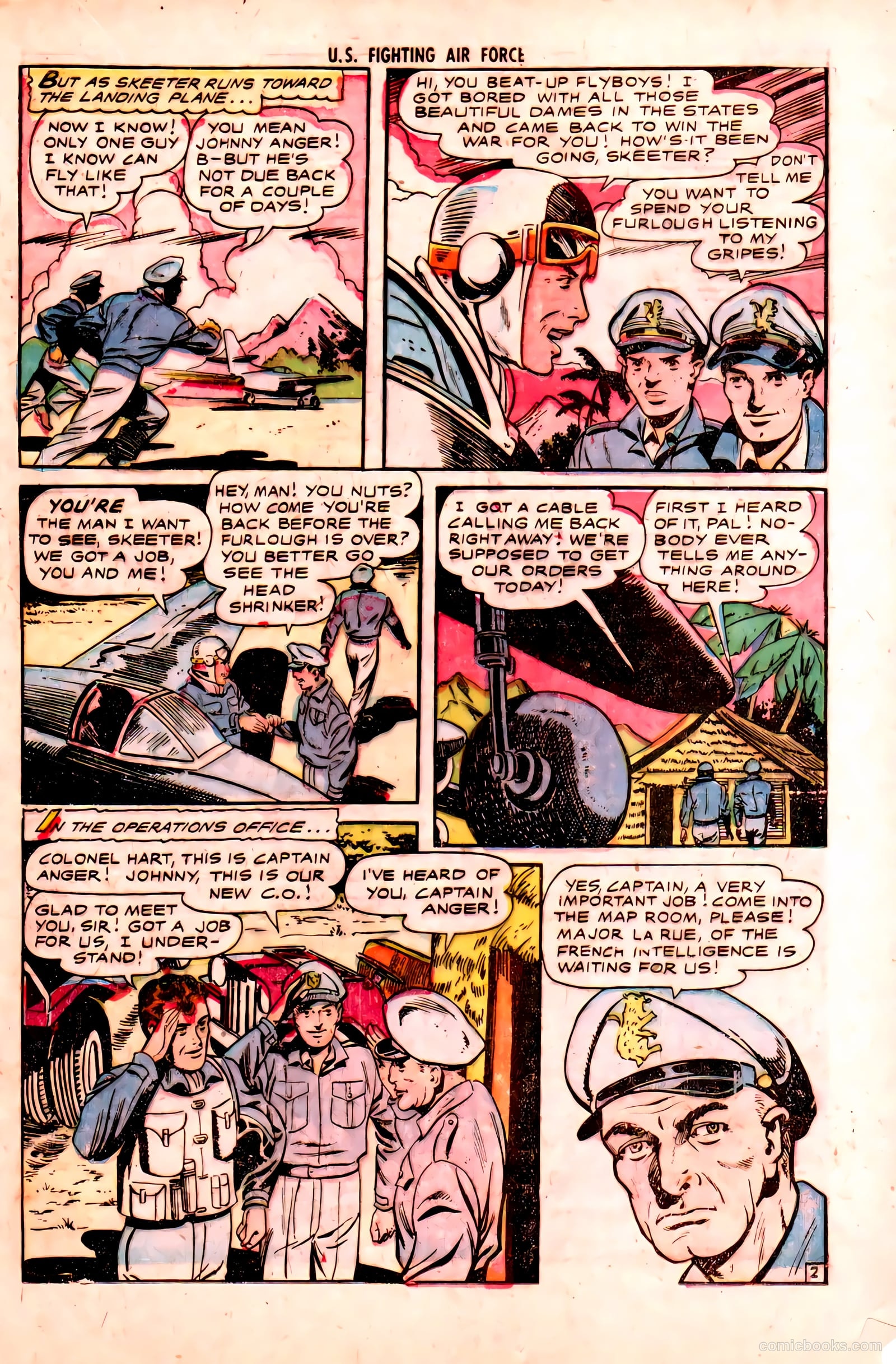 U.S. Fighting Air Force #16 (1955) — page 21