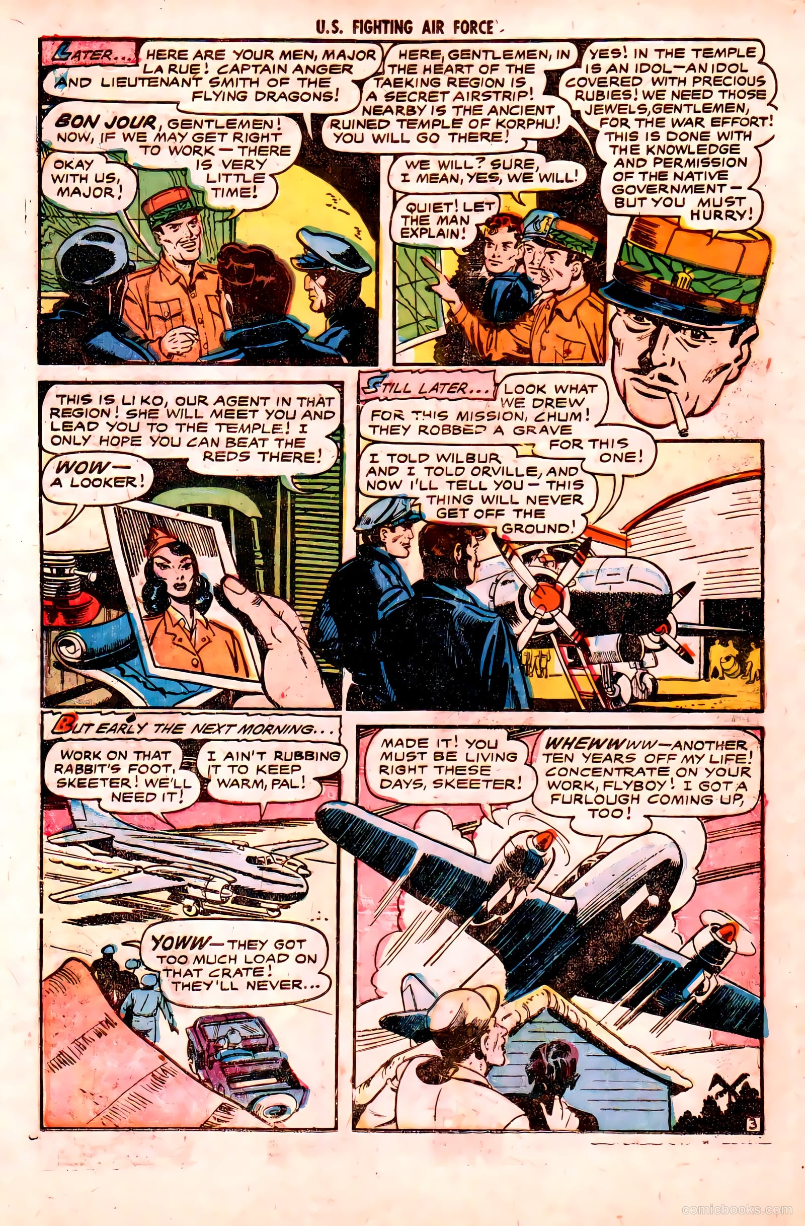 U.S. Fighting Air Force #16 (1955) — page 22