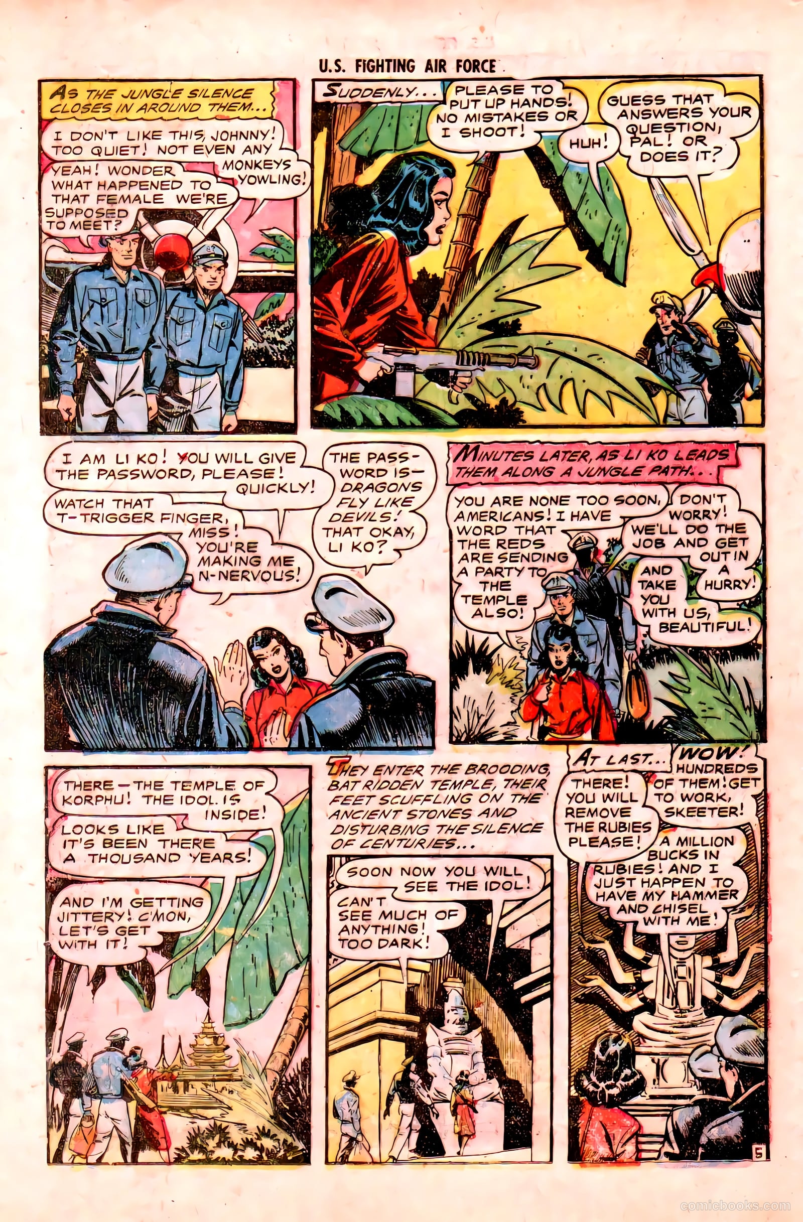U.S. Fighting Air Force #16 (1955) — page 24