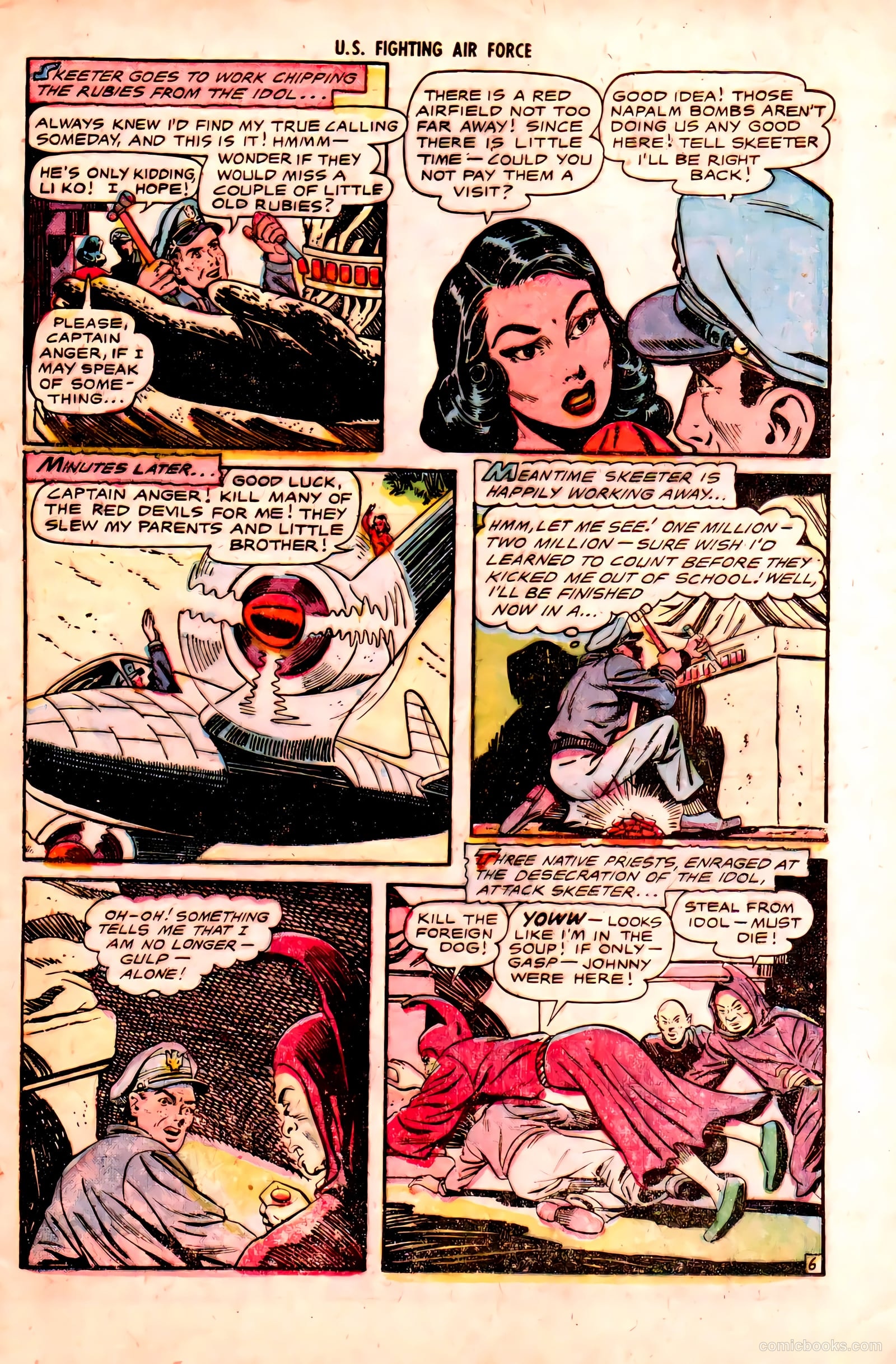 U.S. Fighting Air Force #16 (1955) — page 25