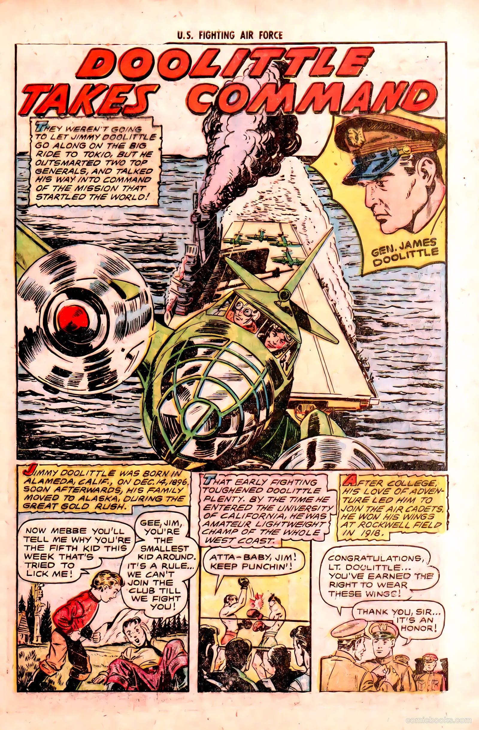 U.S. Fighting Air Force #16 (1955) — page 29