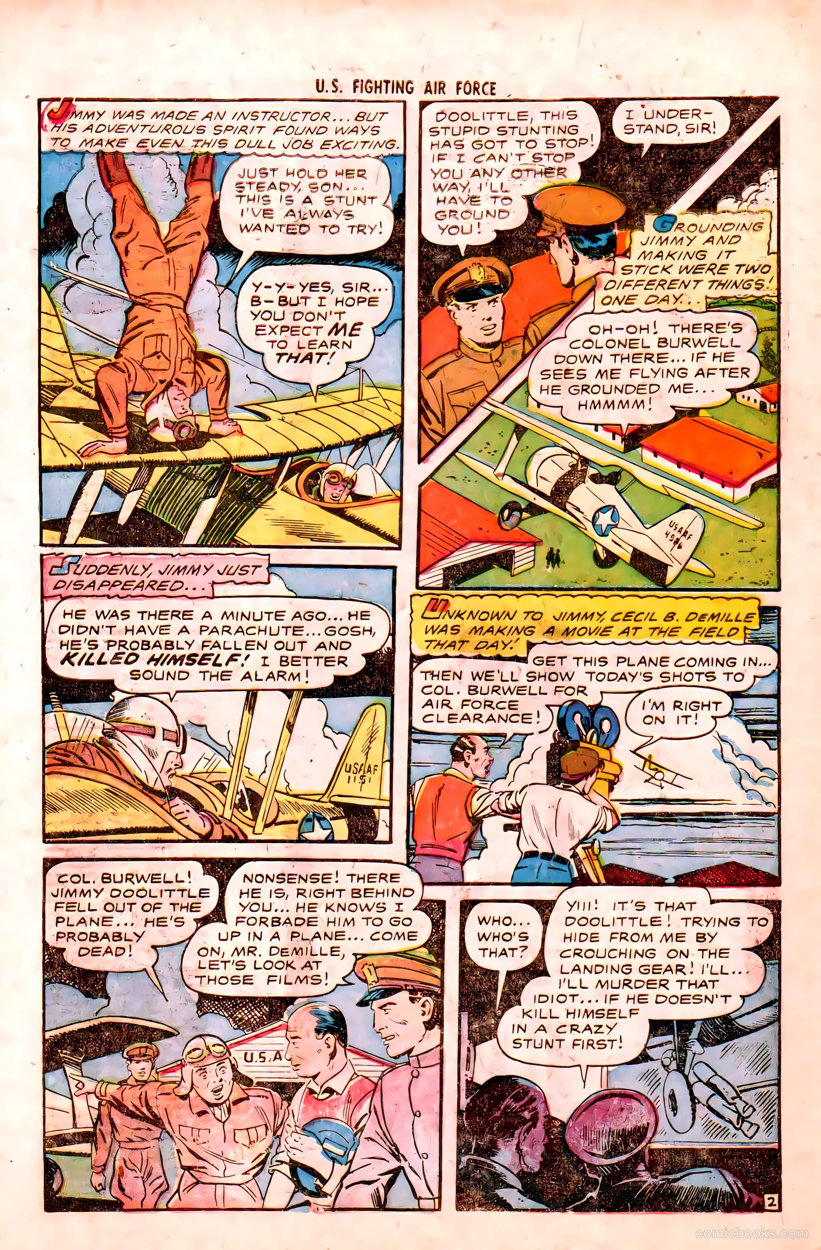 U.S. Fighting Air Force #16 (1955) — page 30