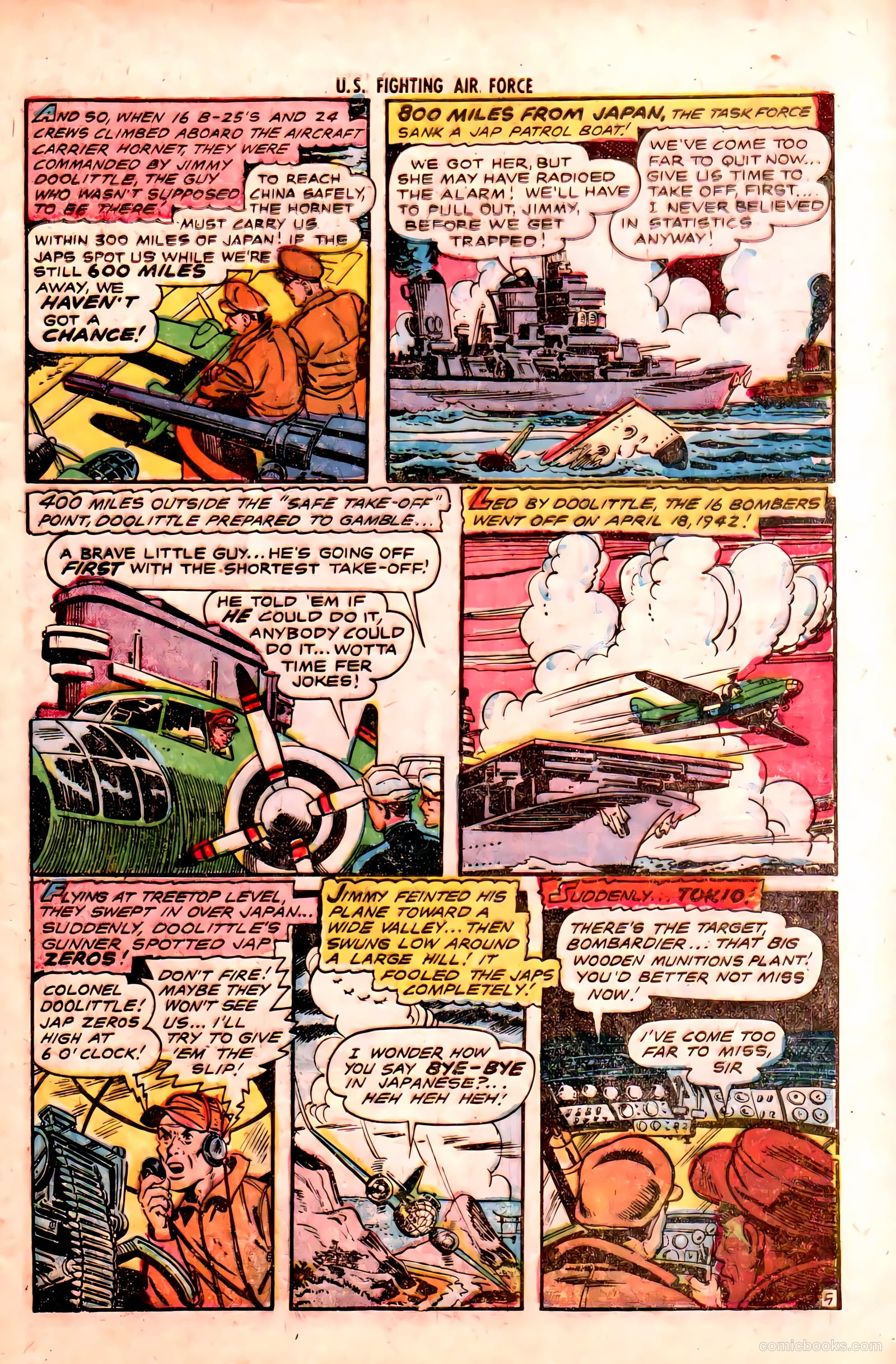 U.S. Fighting Air Force #16 (1955) — page 33