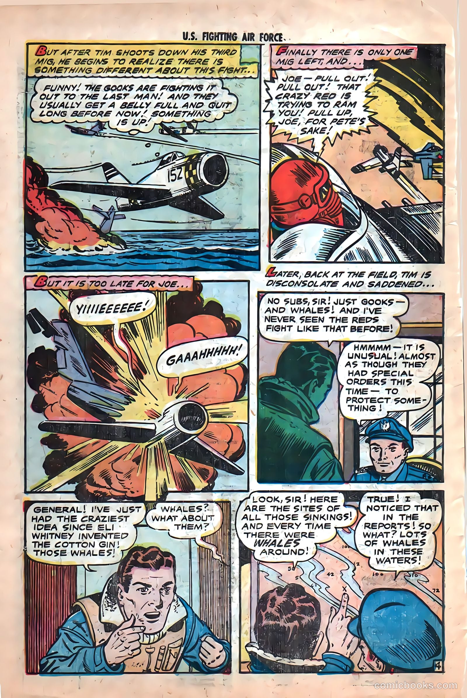 U.S. Fighting Air Force #23 (1956) — page 6