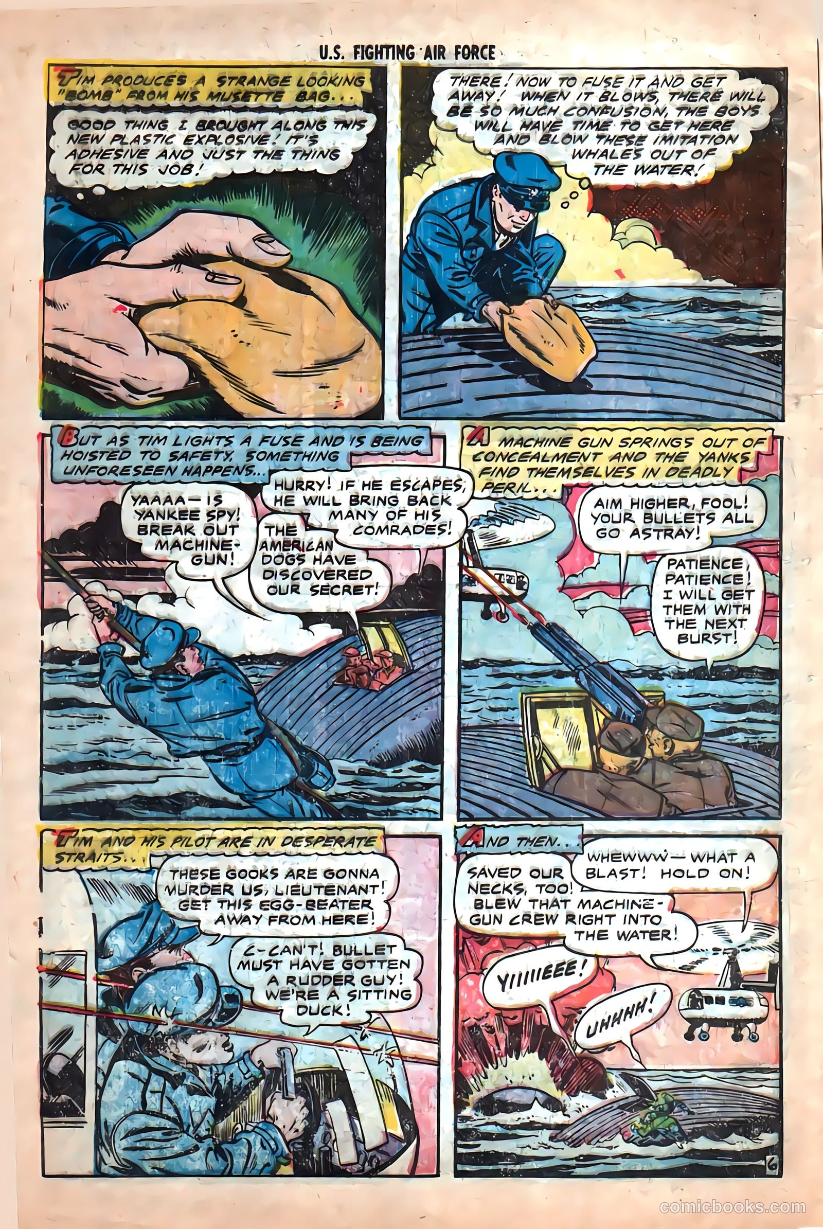 U.S. Fighting Air Force #23 (1956) — page 8