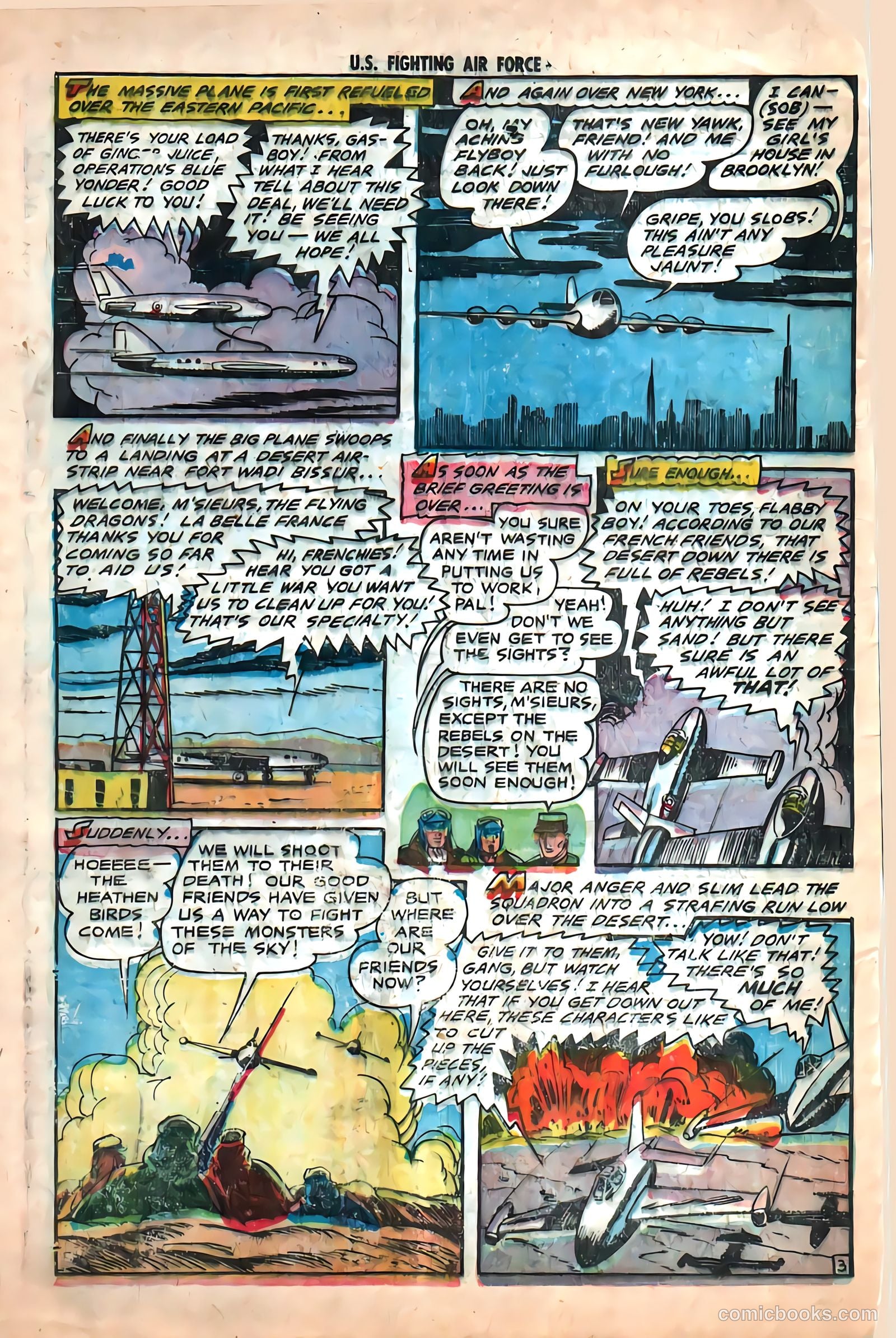 U.S. Fighting Air Force #23 (1956) — page 12