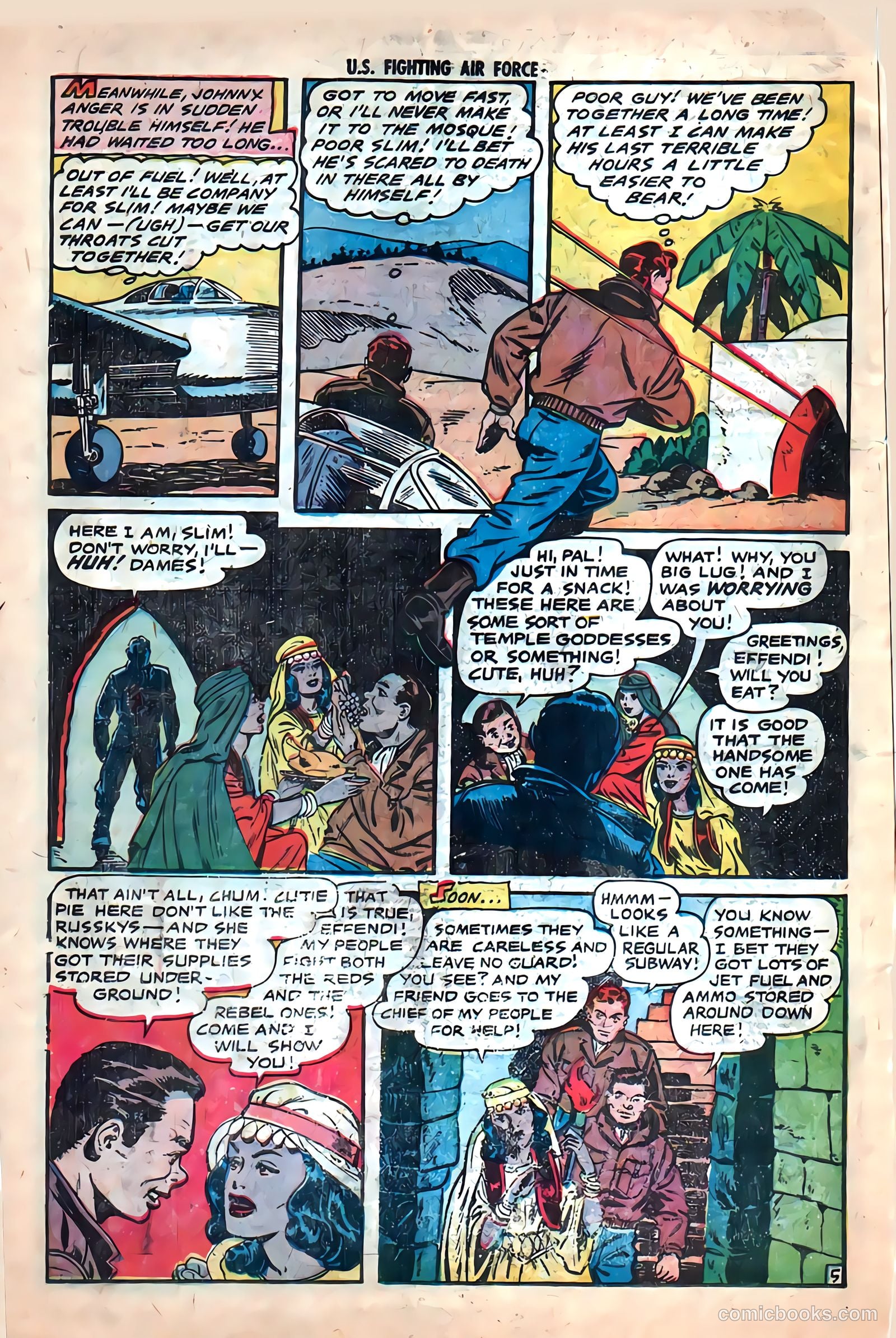U.S. Fighting Air Force #23 (1956) — page 14