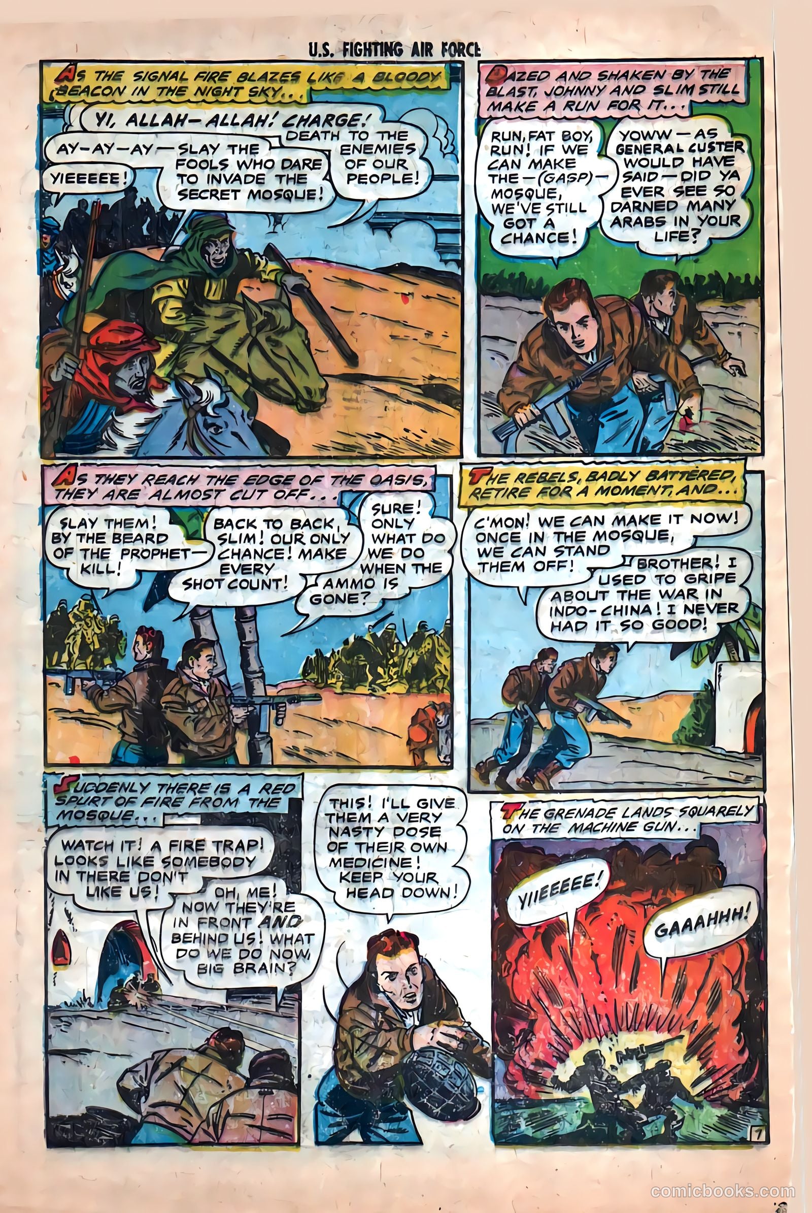 U.S. Fighting Air Force #23 (1956) — page 16