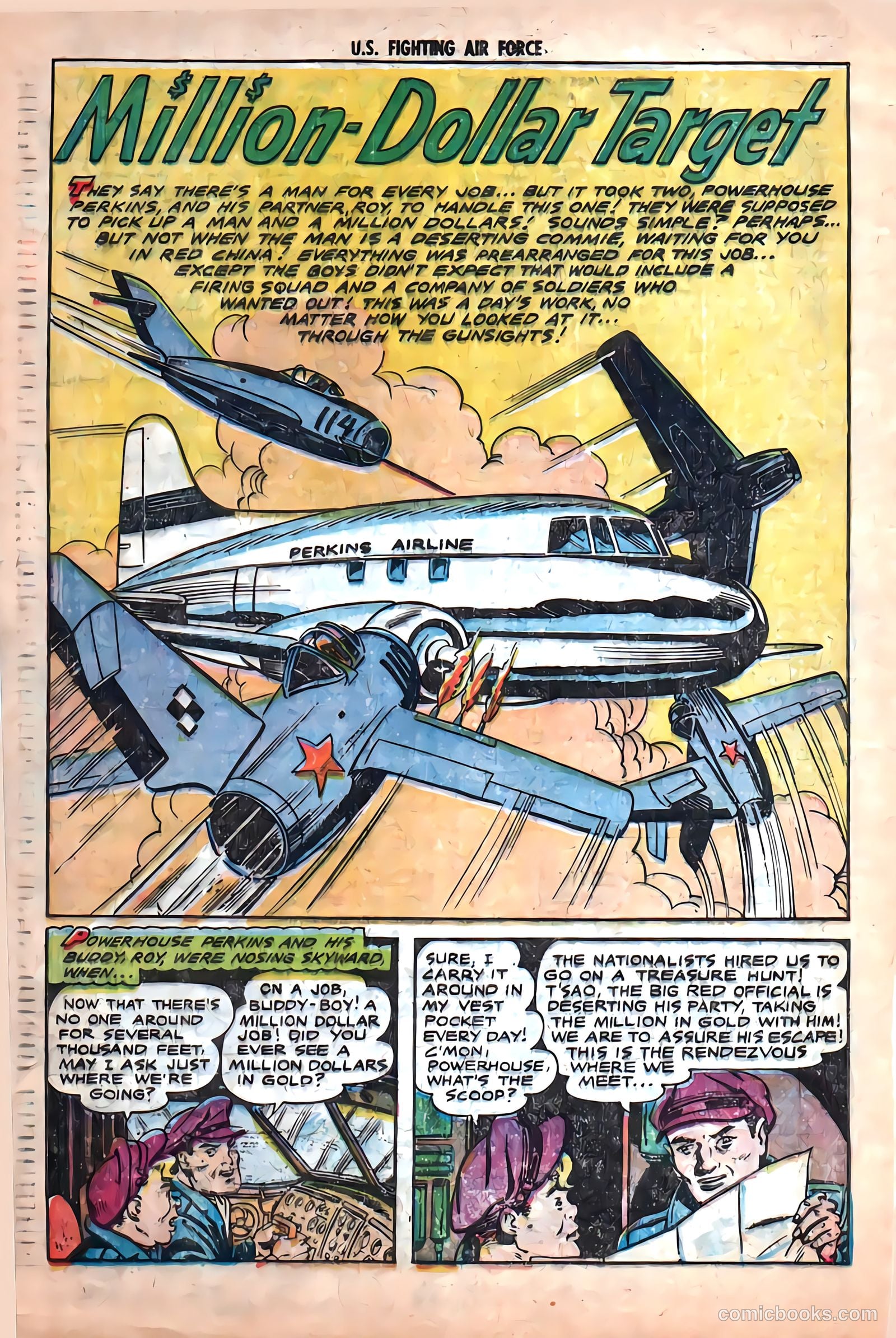 U.S. Fighting Air Force #23 (1956) — page 20