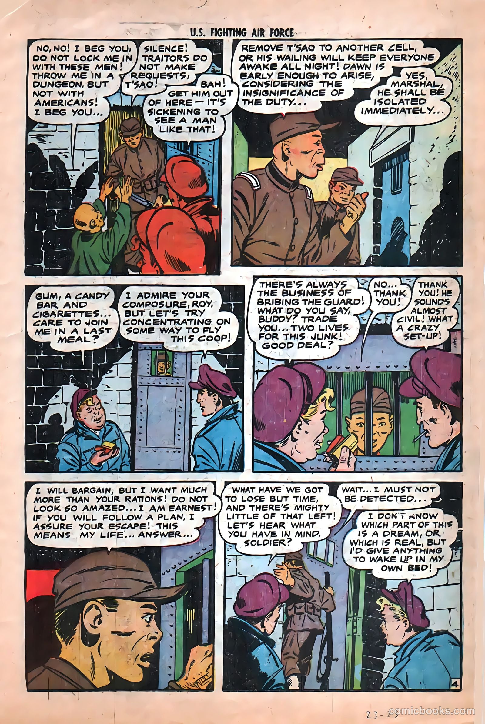 U.S. Fighting Air Force #23 (1956) — page 23