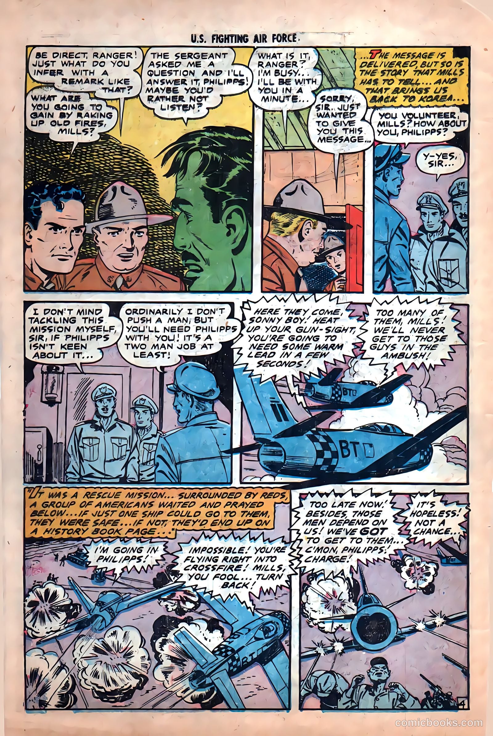 U.S. Fighting Air Force #23 (1956) — page 30