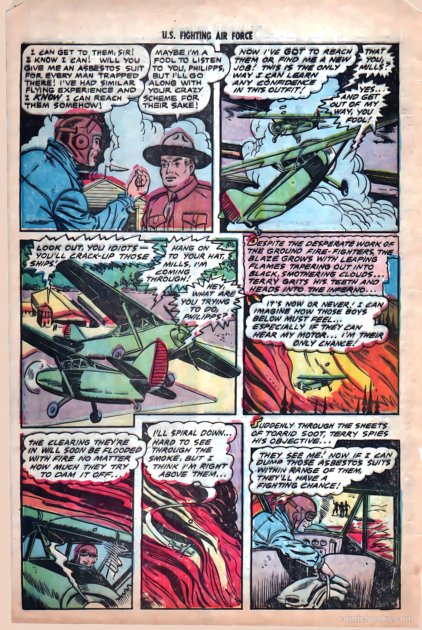 U.S. Fighting Air Force #23 (1956) — page 32