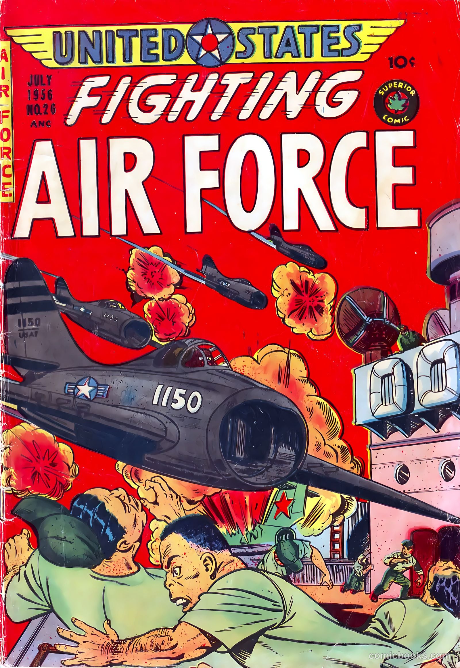 U.S. Fighting Air Force #26 (1956) — page 1 of 36
