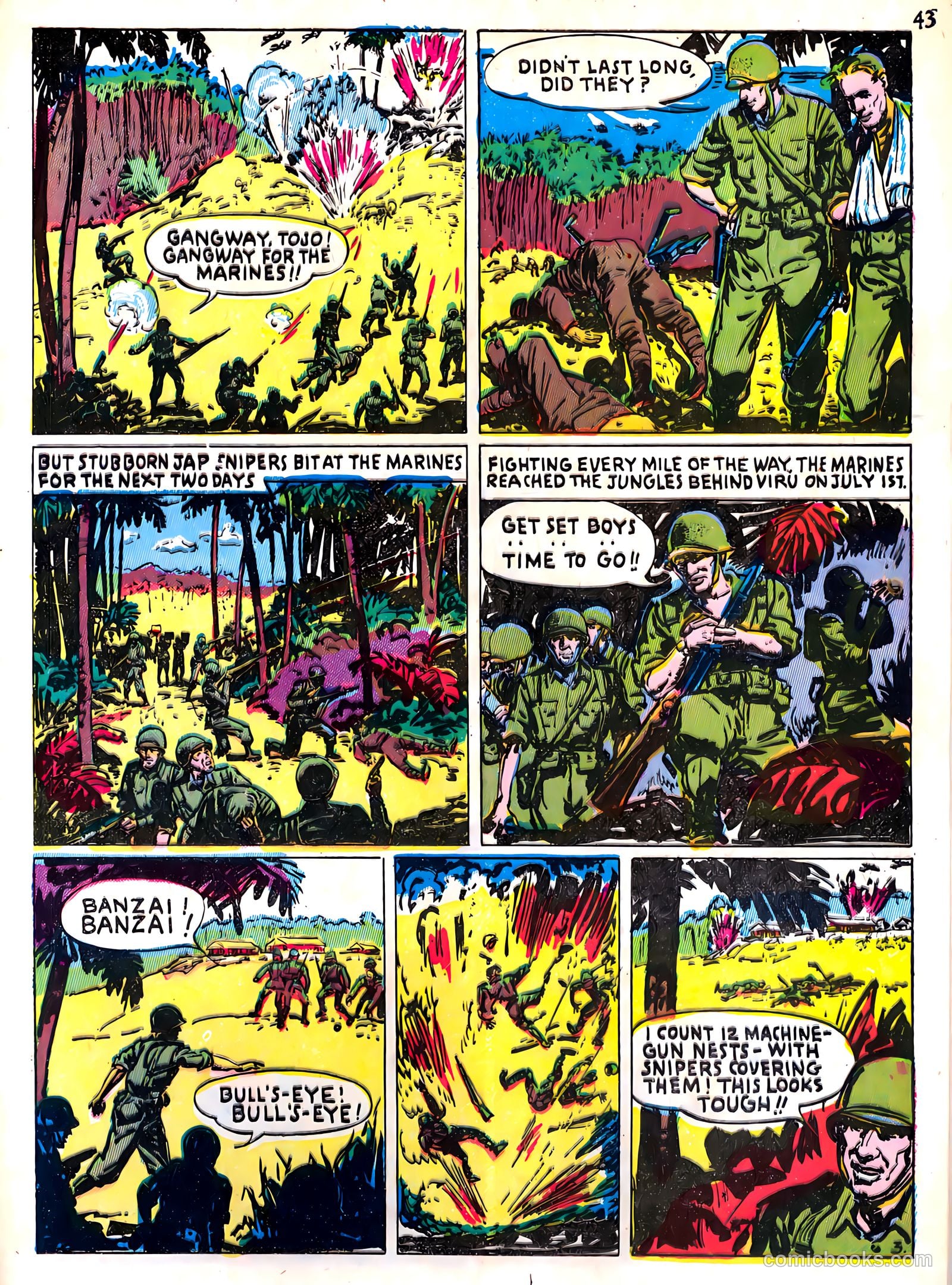 U.S. Marines #1 (1964) — page 44 of 59