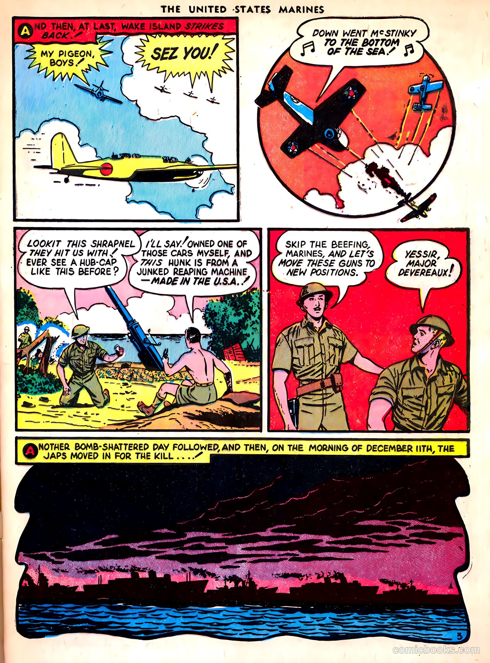 U.S. Marines in Action #2 (1952) — page 5 of 52