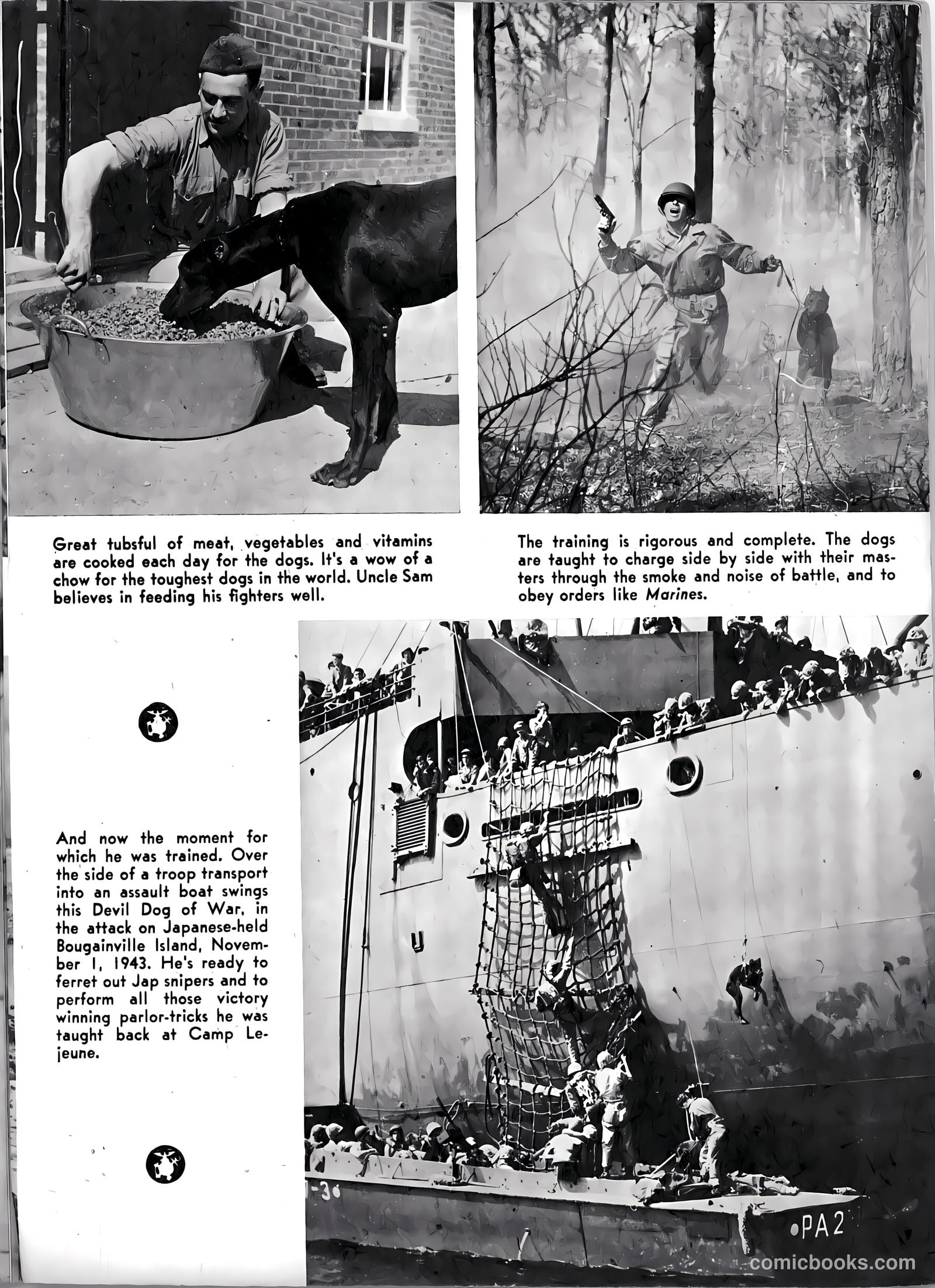 U.S. Marines in Action #2 (1952) — page 23 of 52