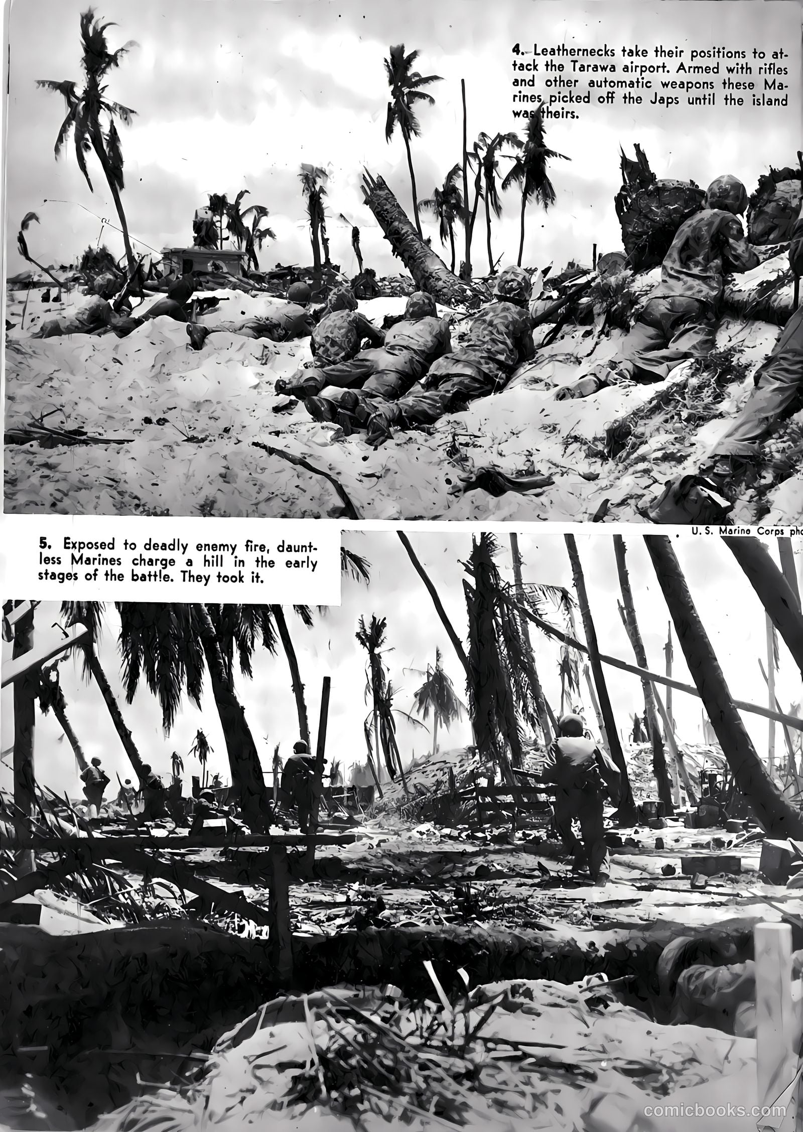 U.S. Marines in Action #2 (1952) — page 28 of 52