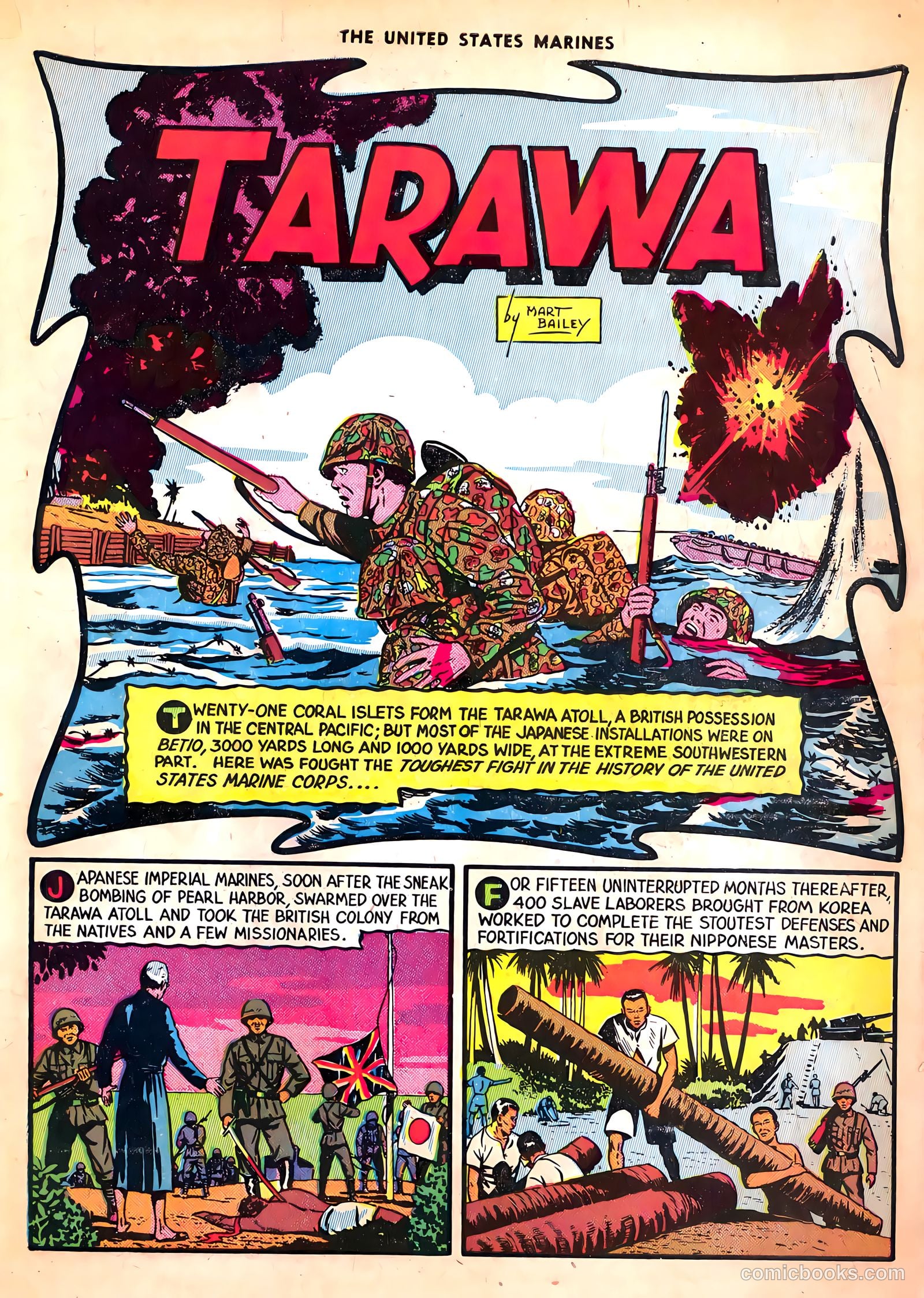 U.S. Marines in Action #3 (1952) — page 3 of 54