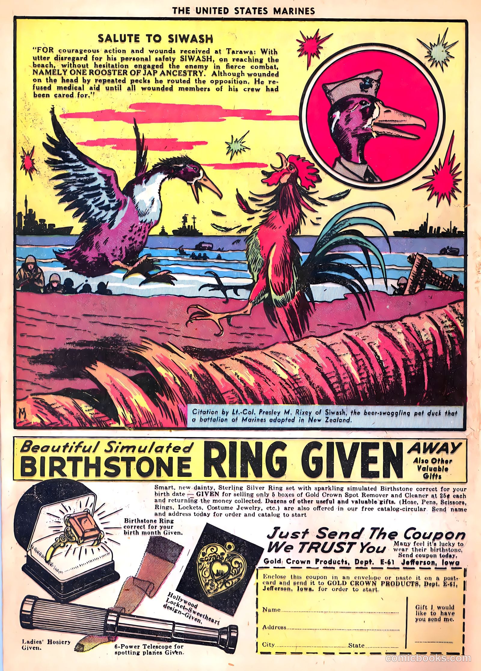 U.S. Marines in Action #3 (1952) — page 10 of 54