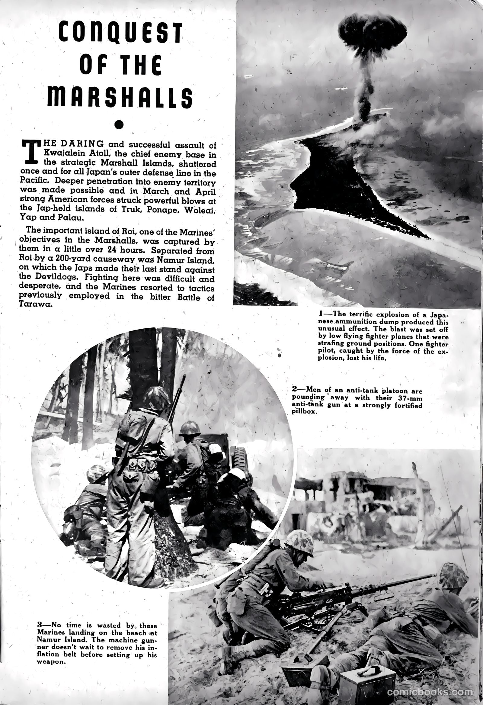 U.S. Marines in Action #3 (1952) — page 15 of 54
