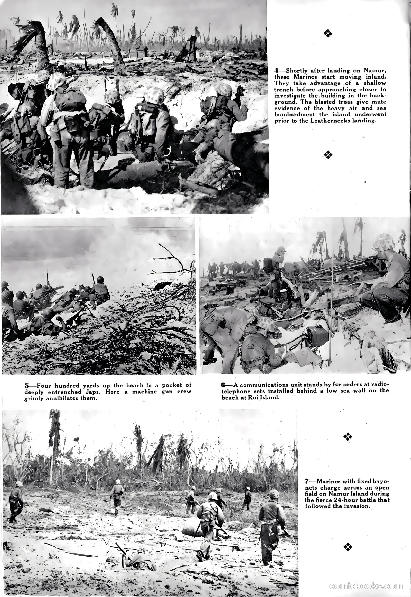 U.S. Marines in Action #3 (1952) — page 16 of 54