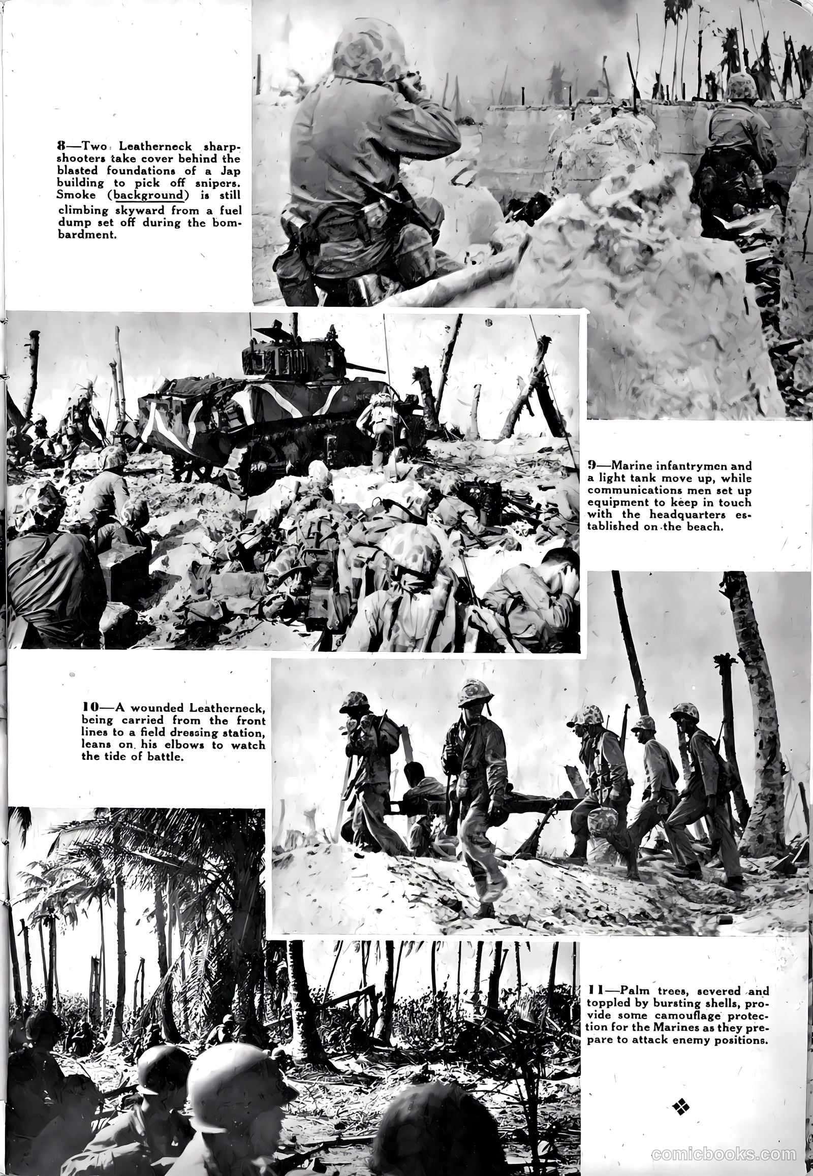 U.S. Marines in Action #3 (1952) — page 17 of 54