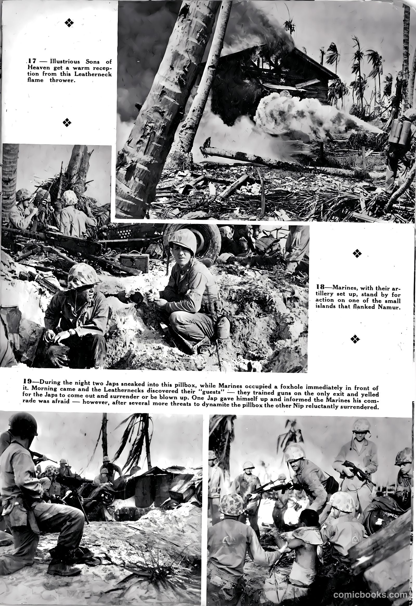 U.S. Marines in Action #3 (1952) — page 19 of 54