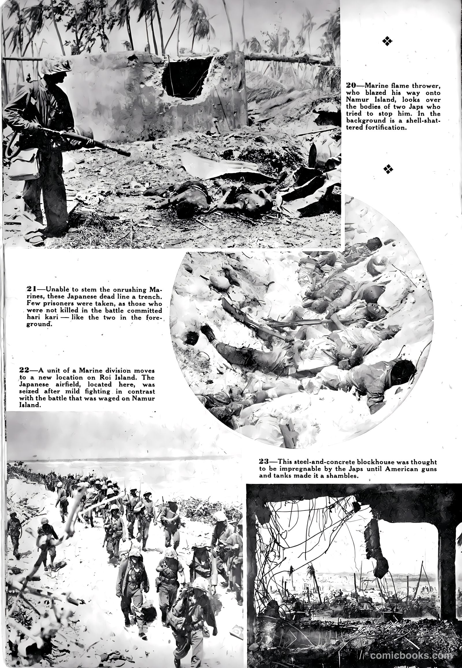 U.S. Marines in Action #3 (1952) — page 20 of 54
