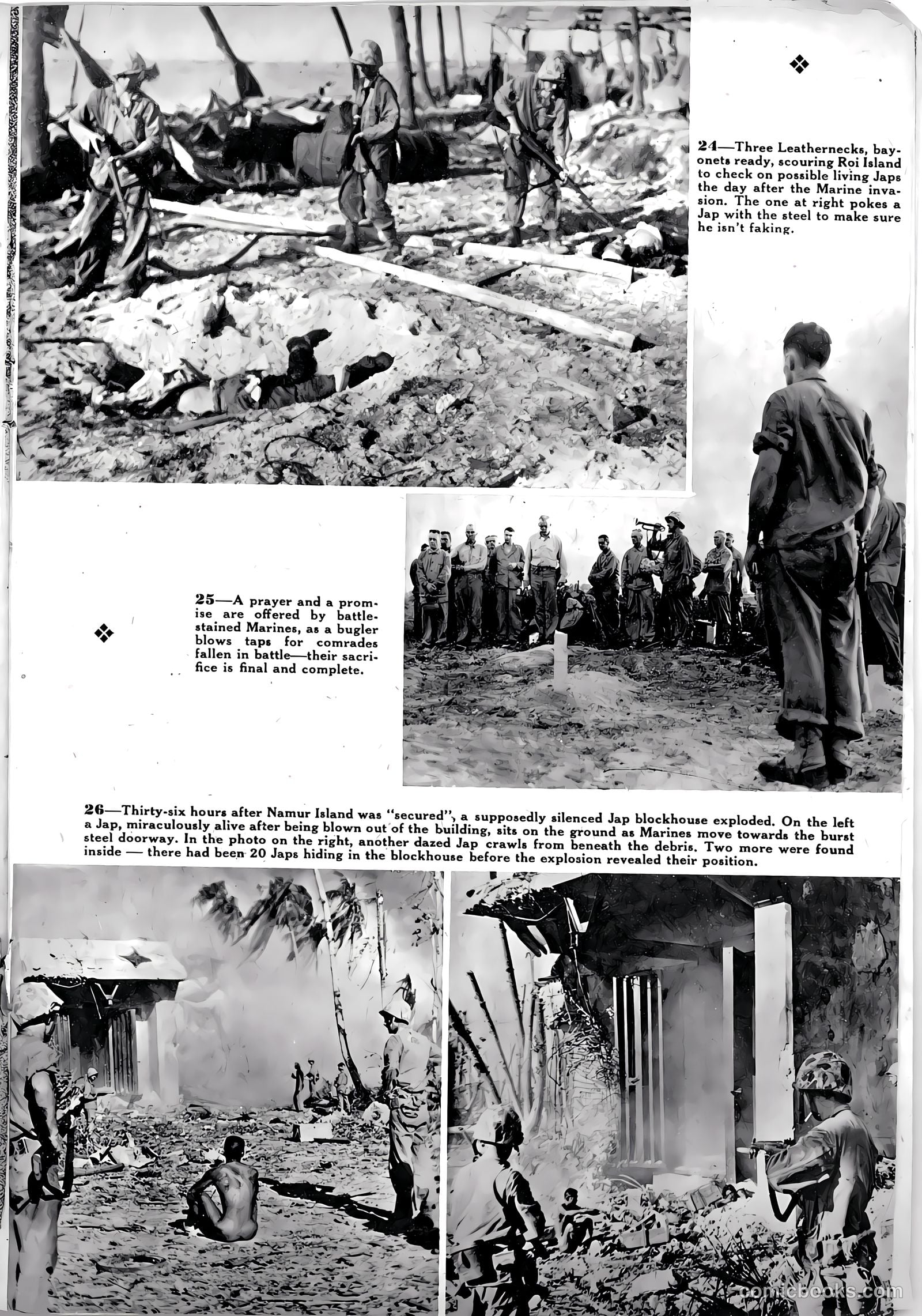 U.S. Marines in Action #3 (1952) — page 21 of 54
