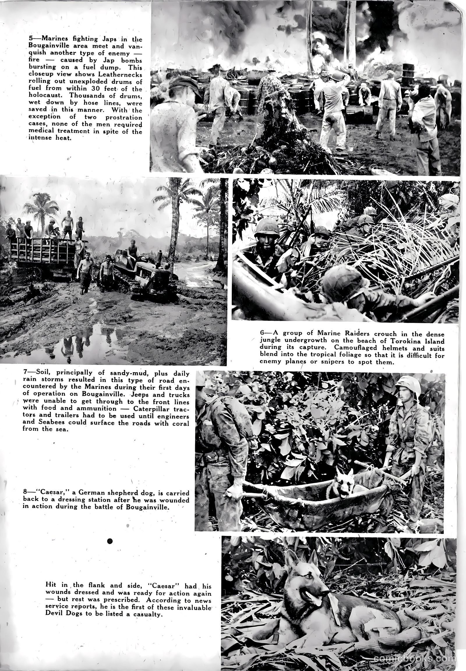 U.S. Marines in Action #3 (1952) — page 30 of 54