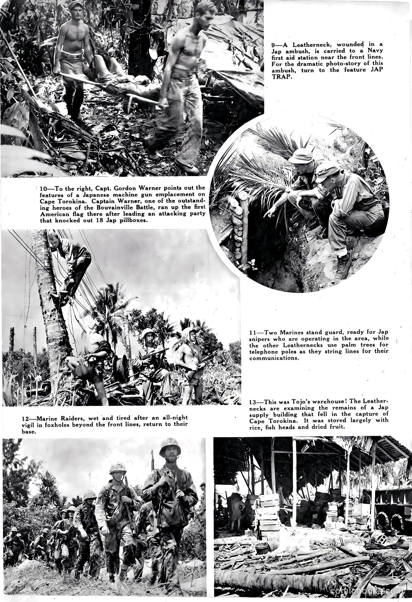 U.S. Marines in Action #3 (1952) — page 31 of 54