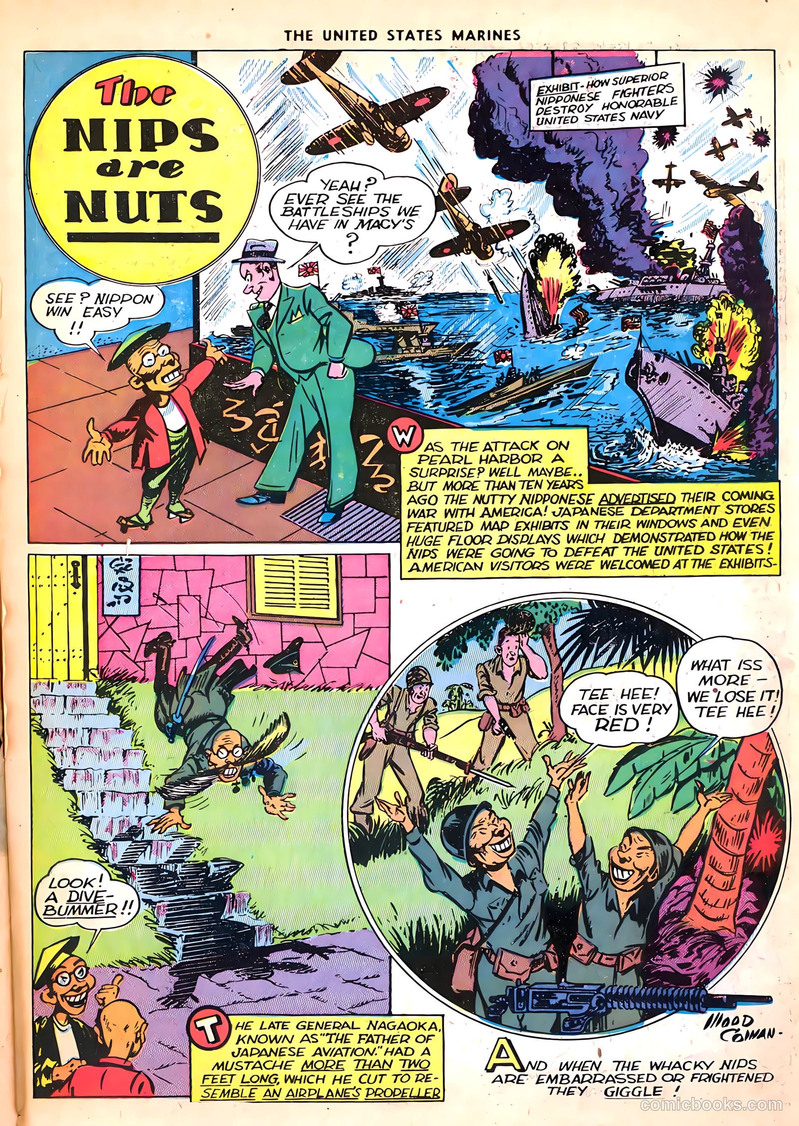 U.S. Marines in Action #3 (1952) — page 40 of 54