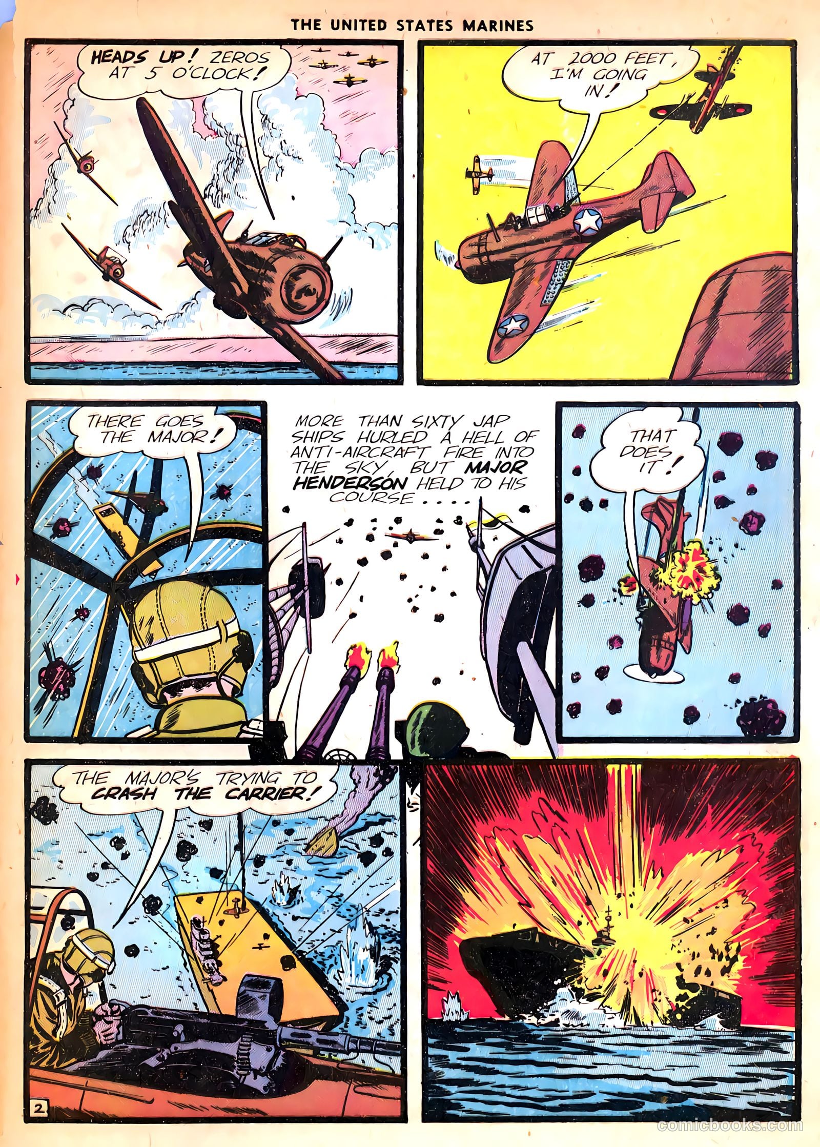 U.S. Marines in Action #3 (1952) — page 50 of 54