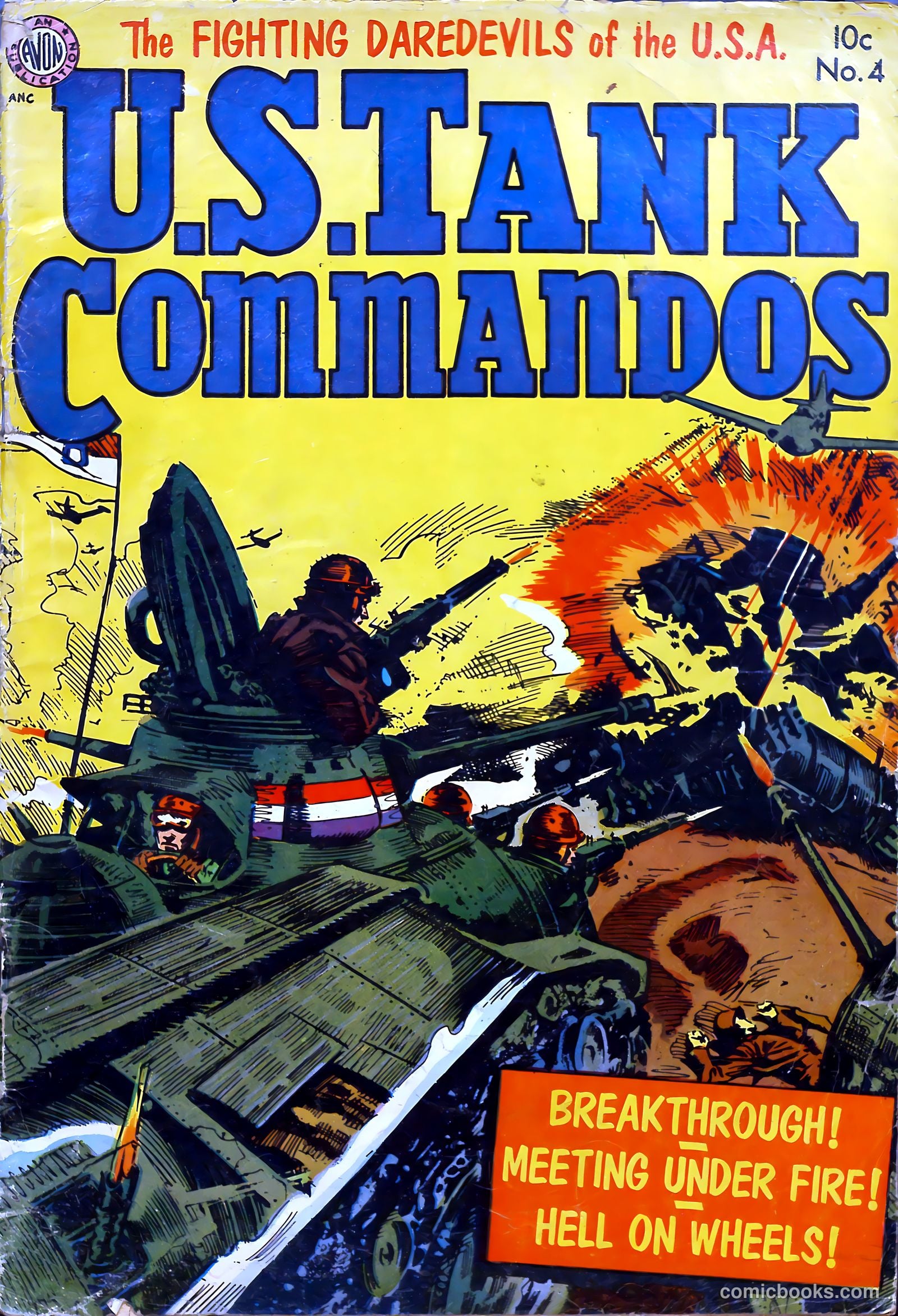 U.S. Tank Commandos #4 (1953) — page 1 of 36