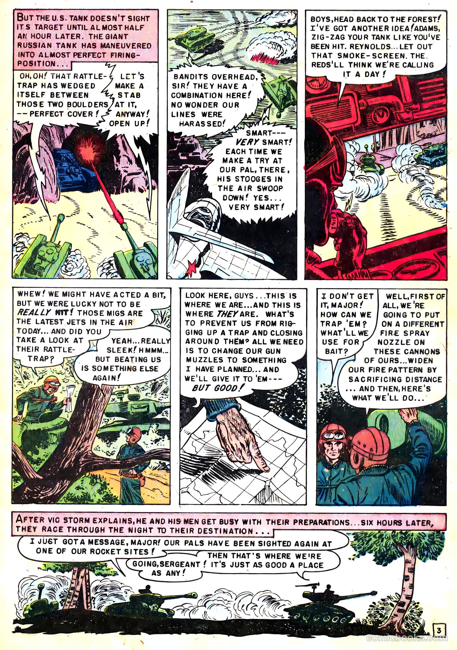 U.S. Tank Commandos #8 (1958) — page 5 of 36